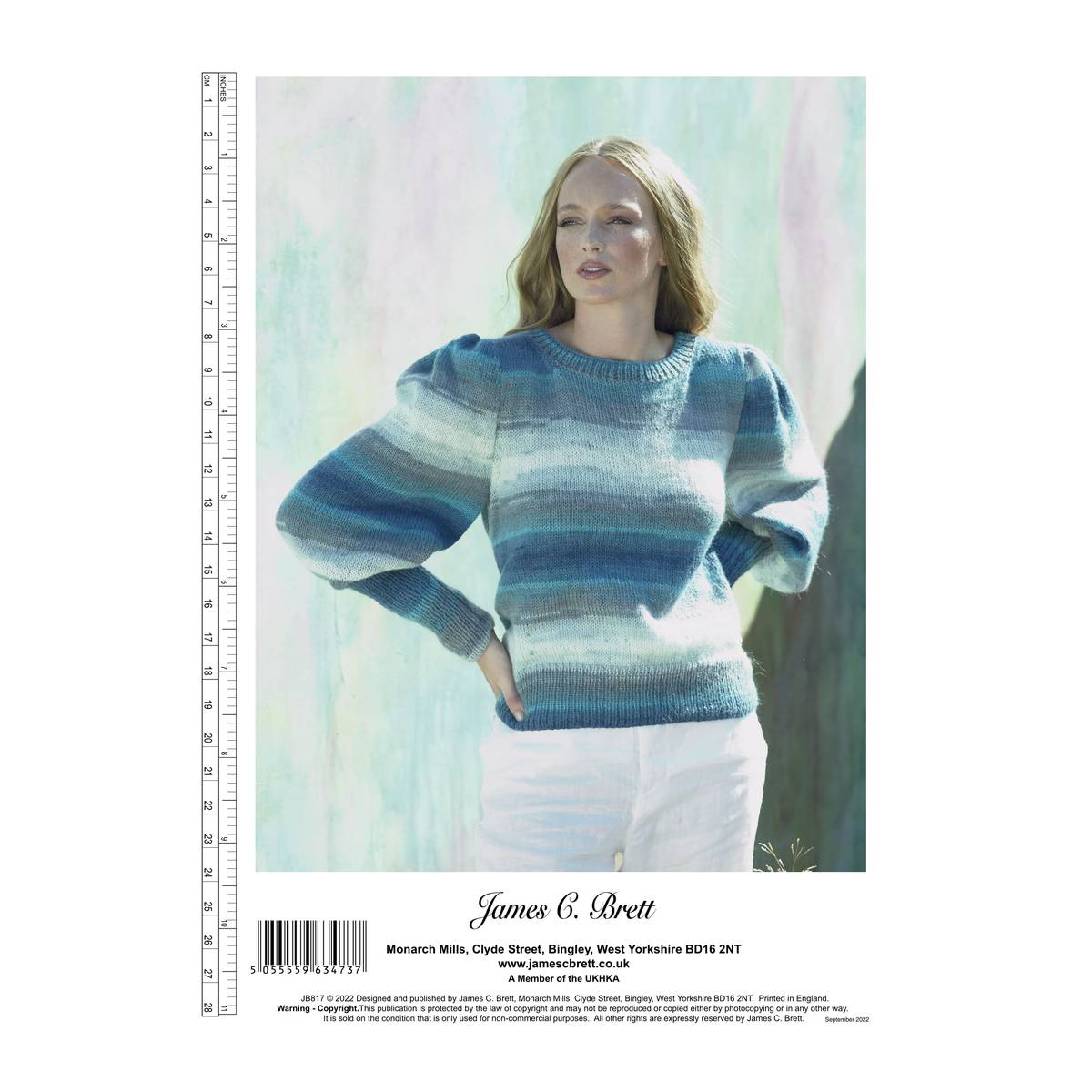 James C Brett Shhh DK Jumper Pattern JB817 | Hobbycraft