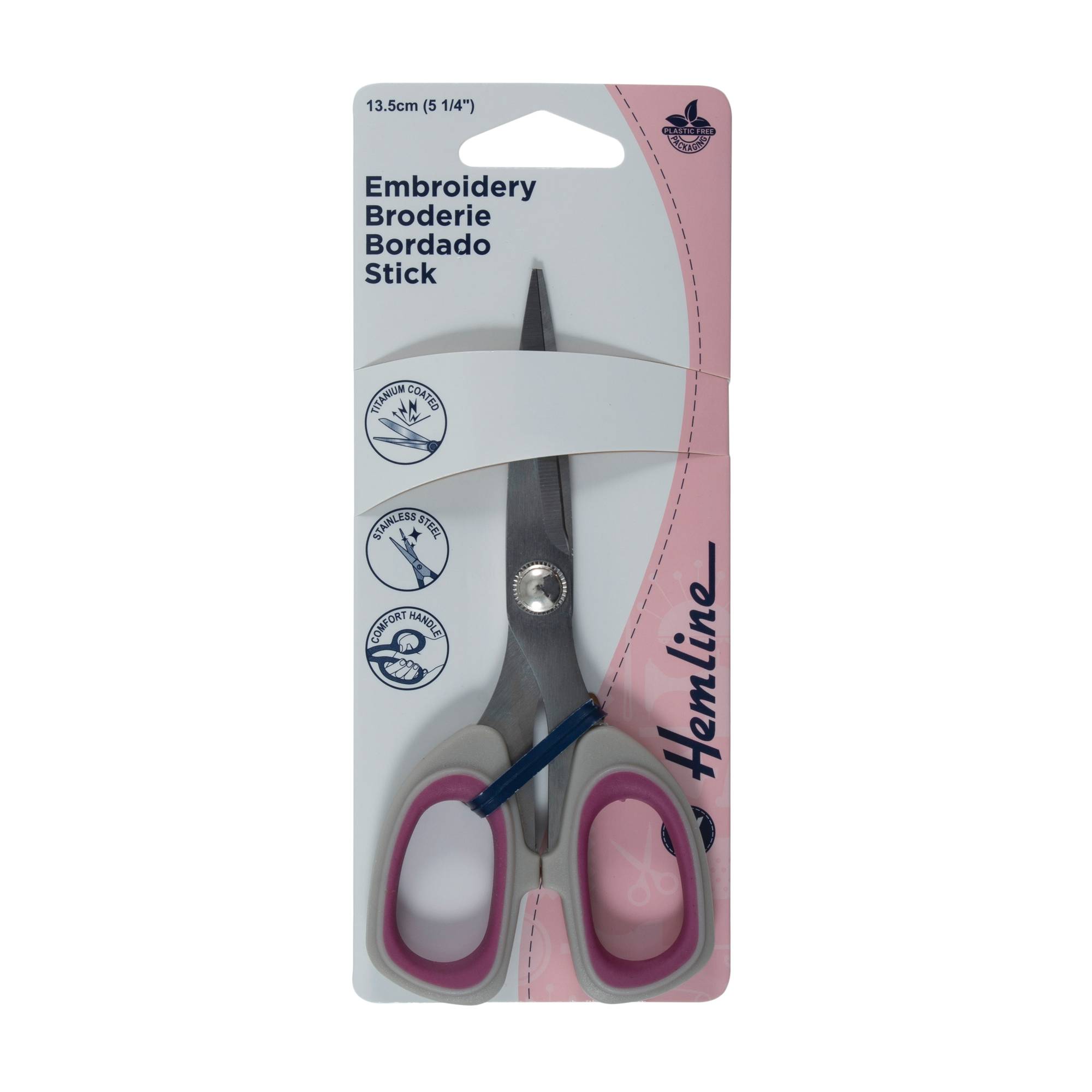 Hemline Embroidery Scissors 13.5cm Hobbycraft