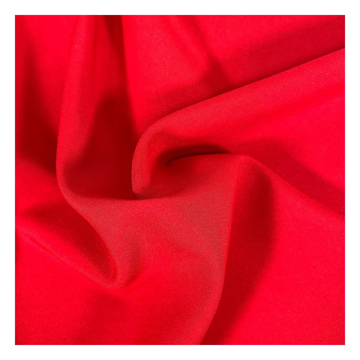 Red Polyester Bi-Stretch Fabric by the Metre | Hobbycraft