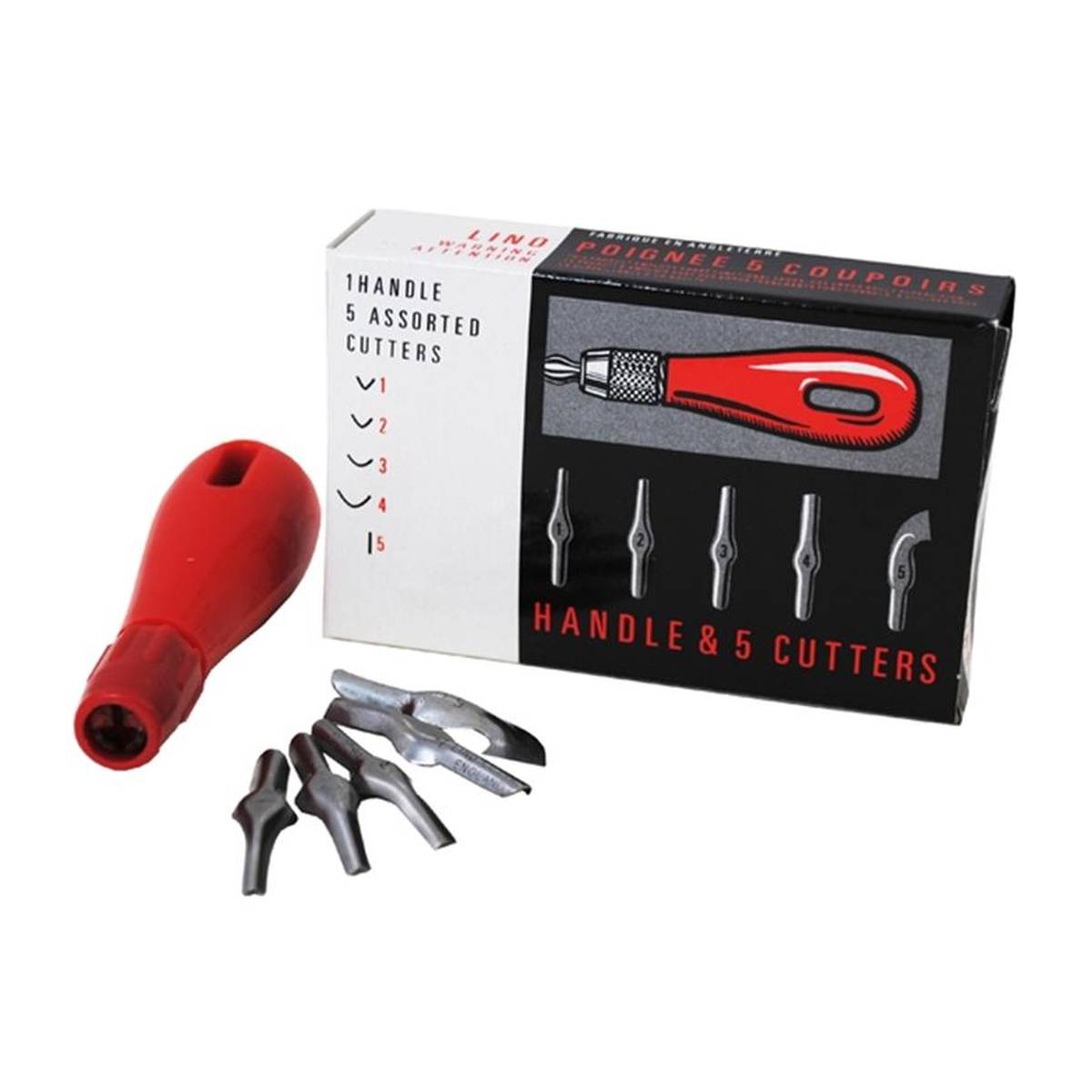 Lino Cutter and Five Blades Set Hobbycraft