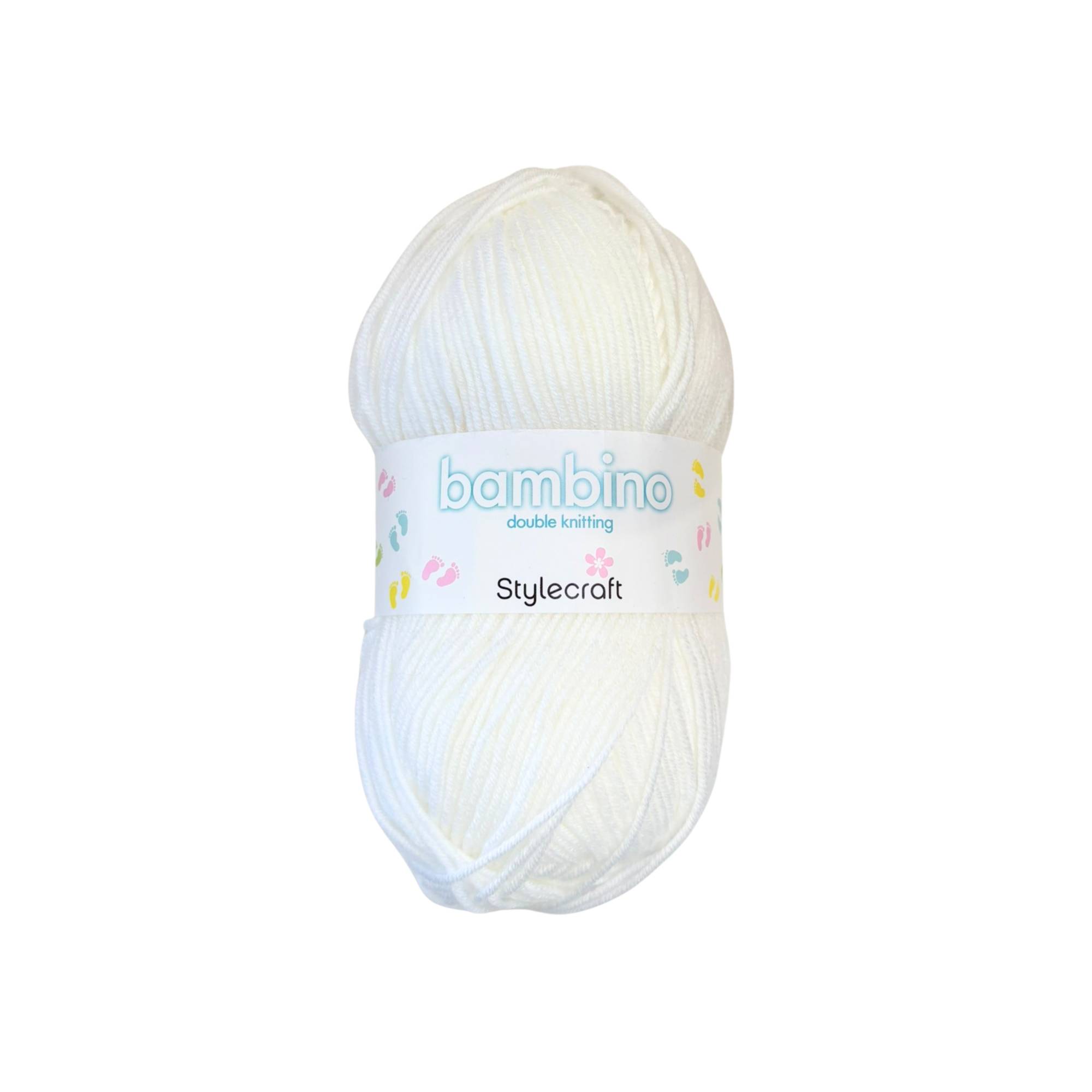 Stylecraft White Bambino DK 100g | Hobbycraft