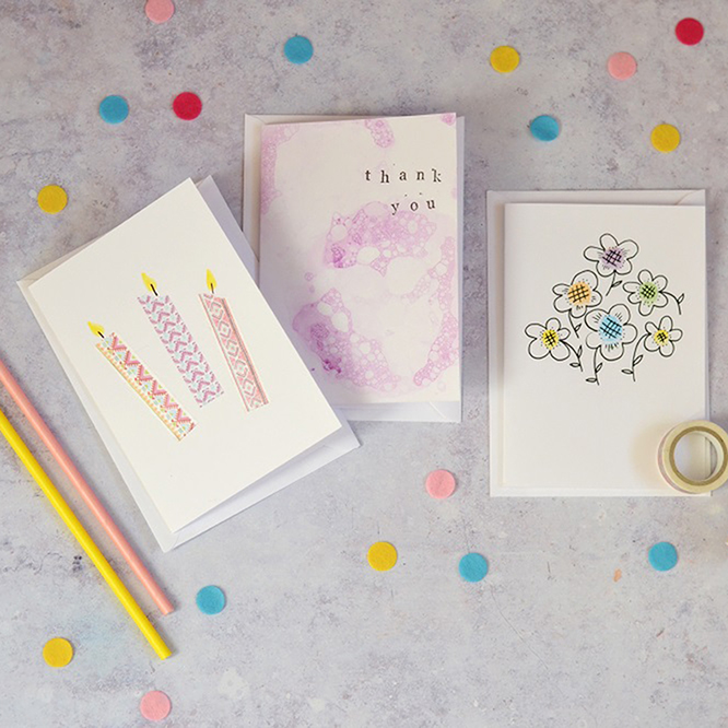 5 Quick and Easy Thank You Cards Hobbycraft