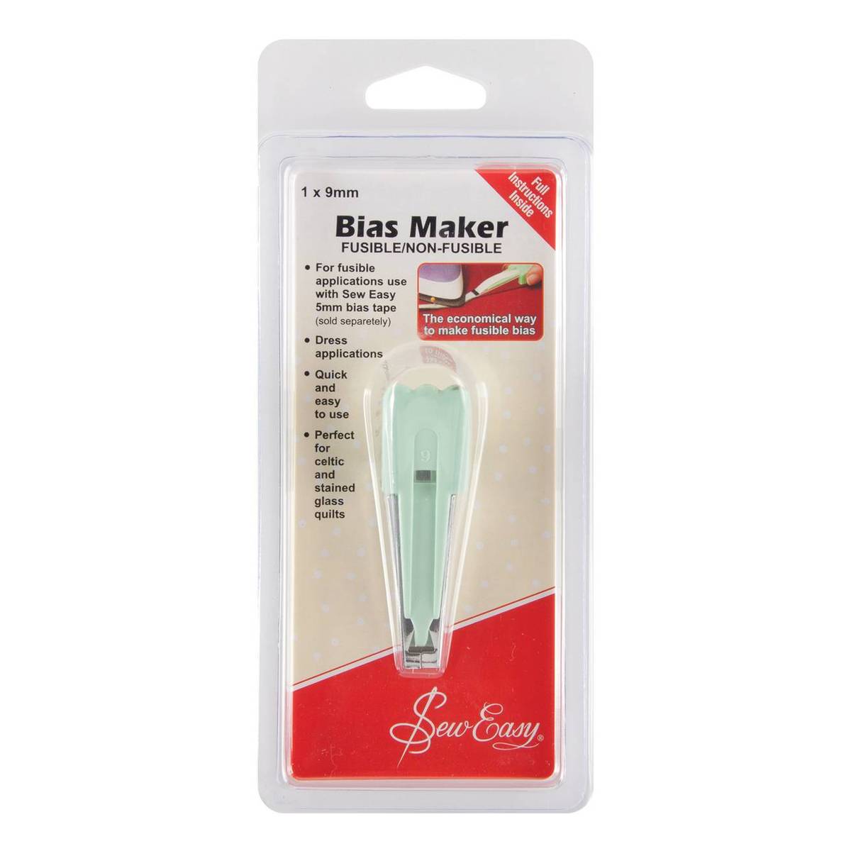 Sew Easy Bias Maker 9mm Hobbycraft