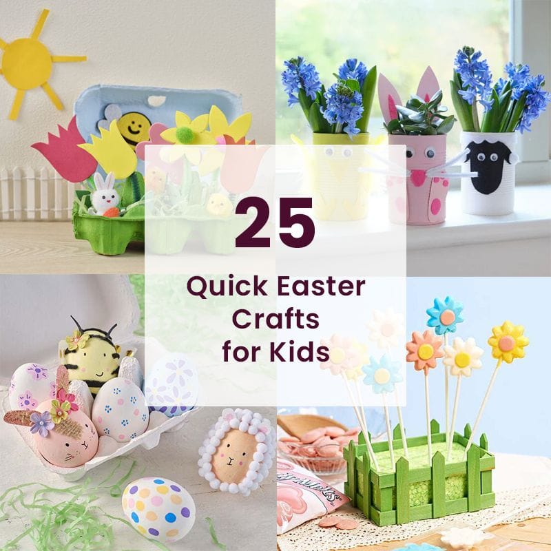 25 Quick and Easy Easter Crafts for Kids | Hobbycraft
