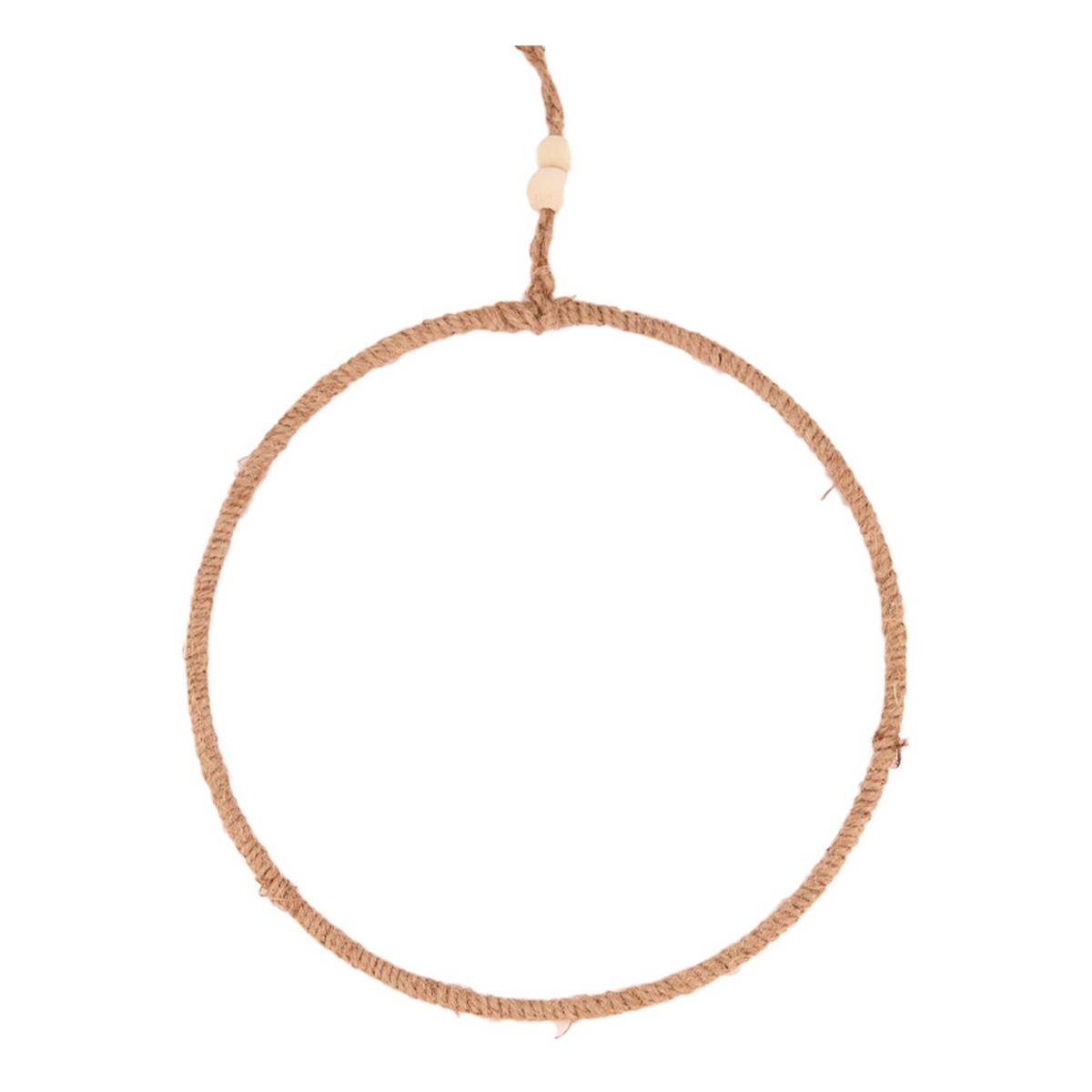 Hanging Circular Rope Frame 18cm | Hobbycraft