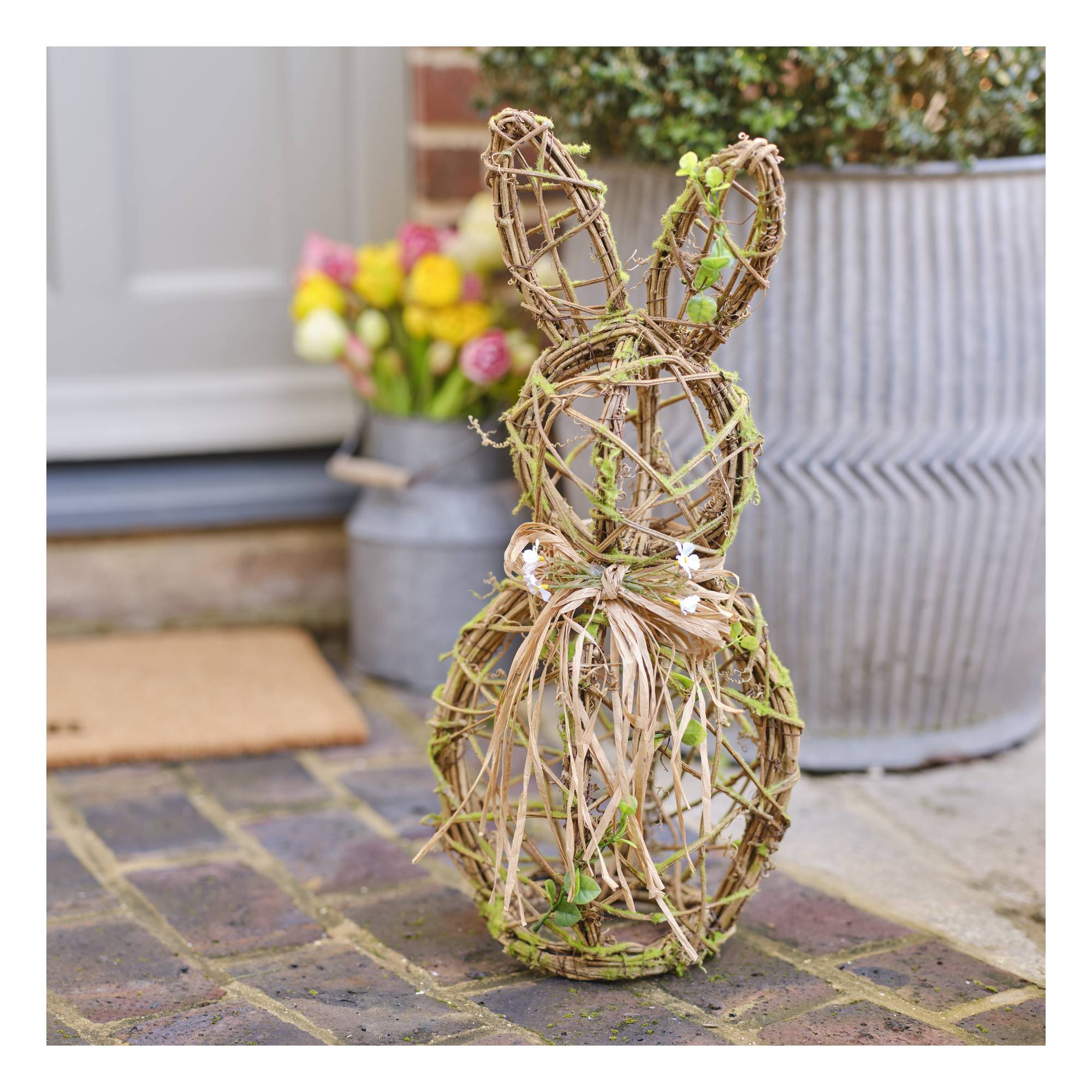 Rattan Rabbit 58cm Hobbycraft