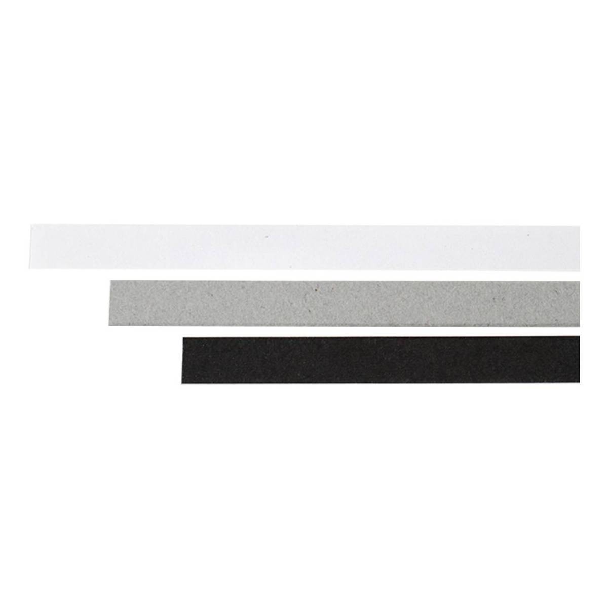 Black and White Quilling Paper Strips 100 Pack