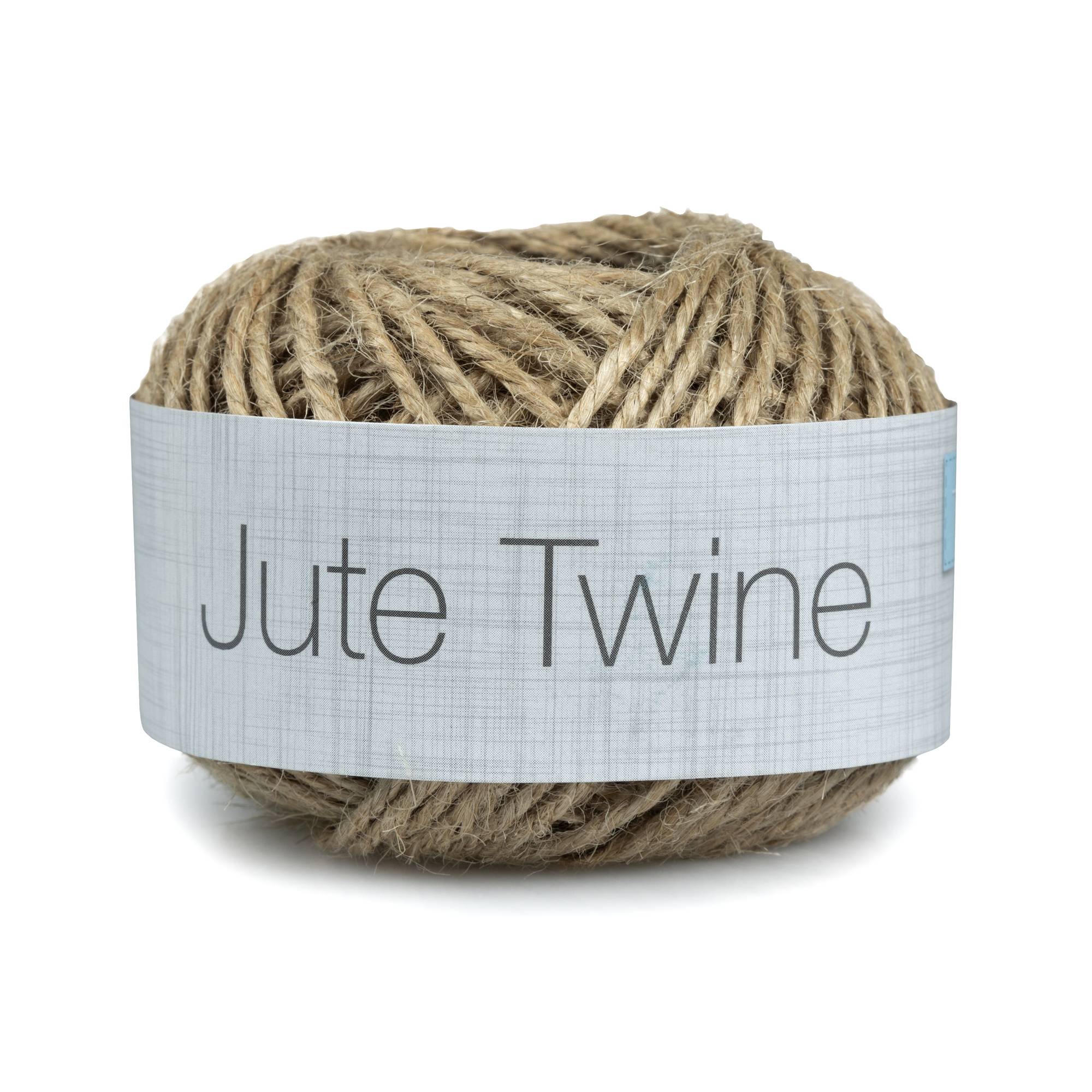 Natural Jute Twine 2mm x 27m Hobbycraft