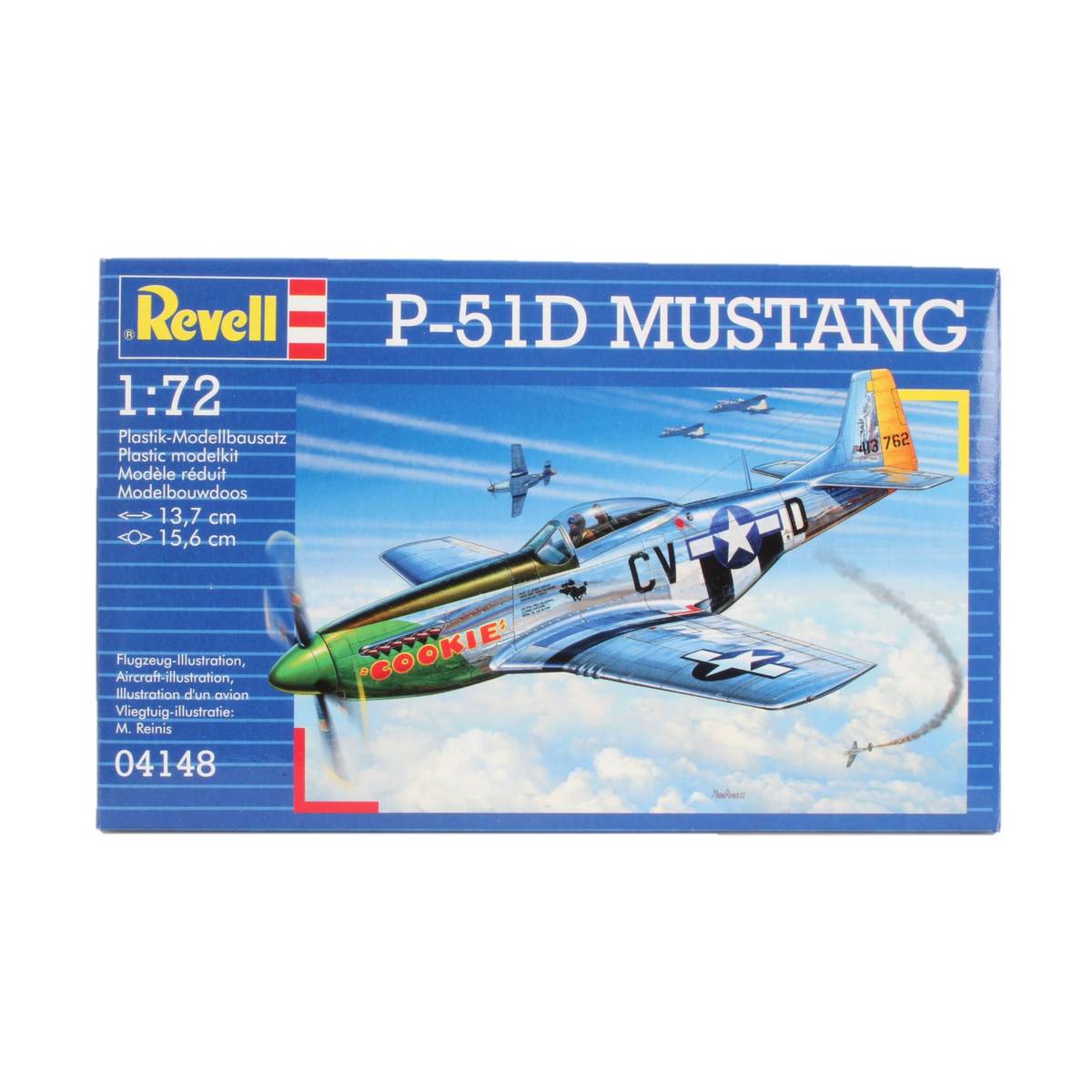 Revell P51 Mustang Model Kit 172 Hobbycraft