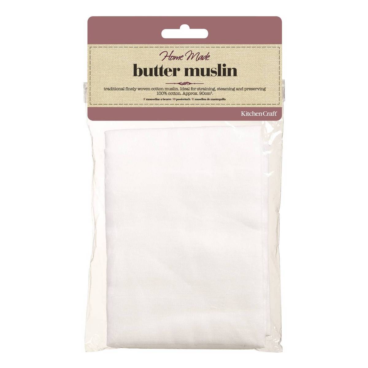 Kitchen Craft Home Made Butter Muslin Cheese Cloth Cheese Making Supplies