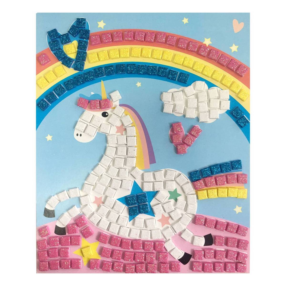 Foam Mosaic Art Unicorn Hobbycraft