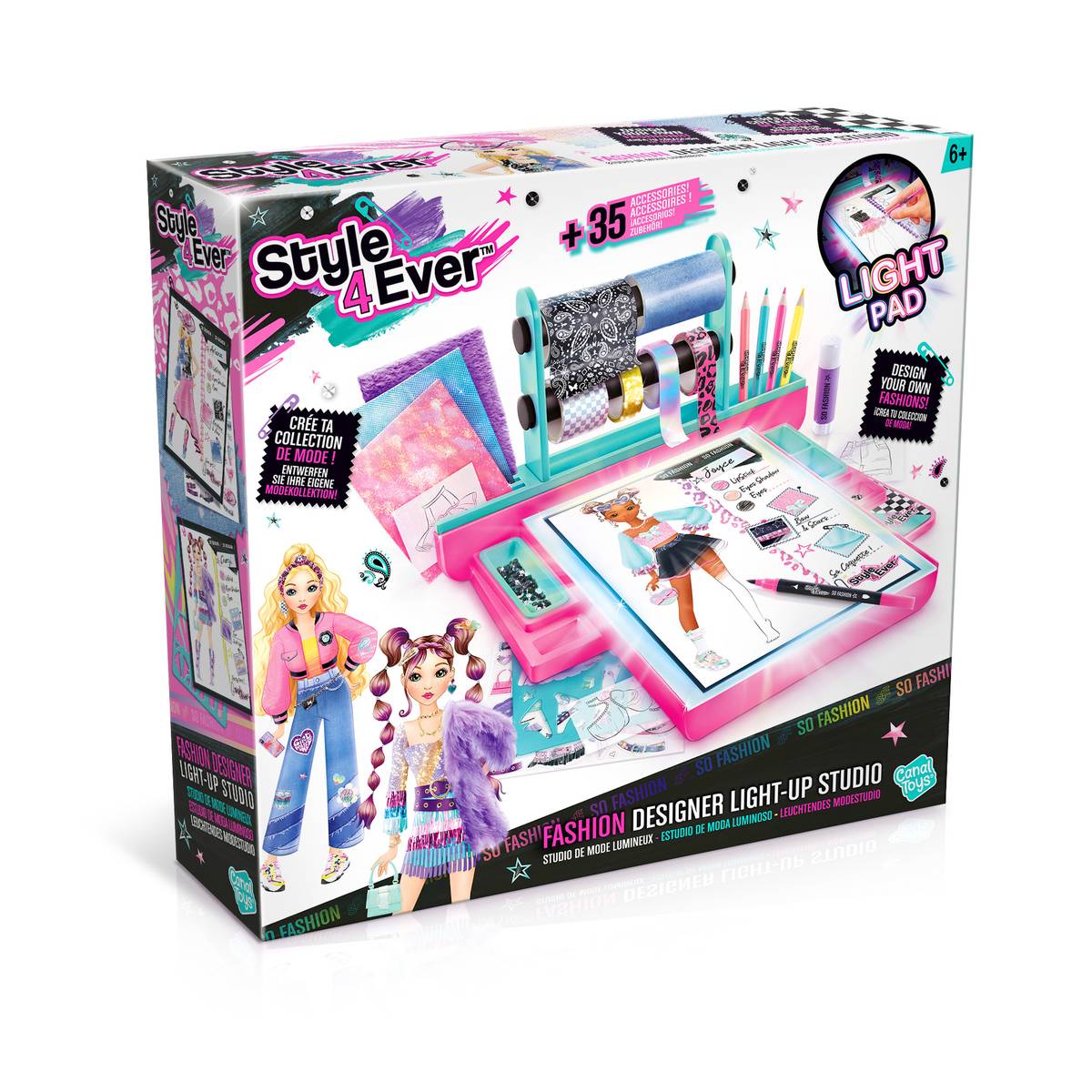Style 4 Ever Fashion Designer Light Up Studio | Hobbycraft