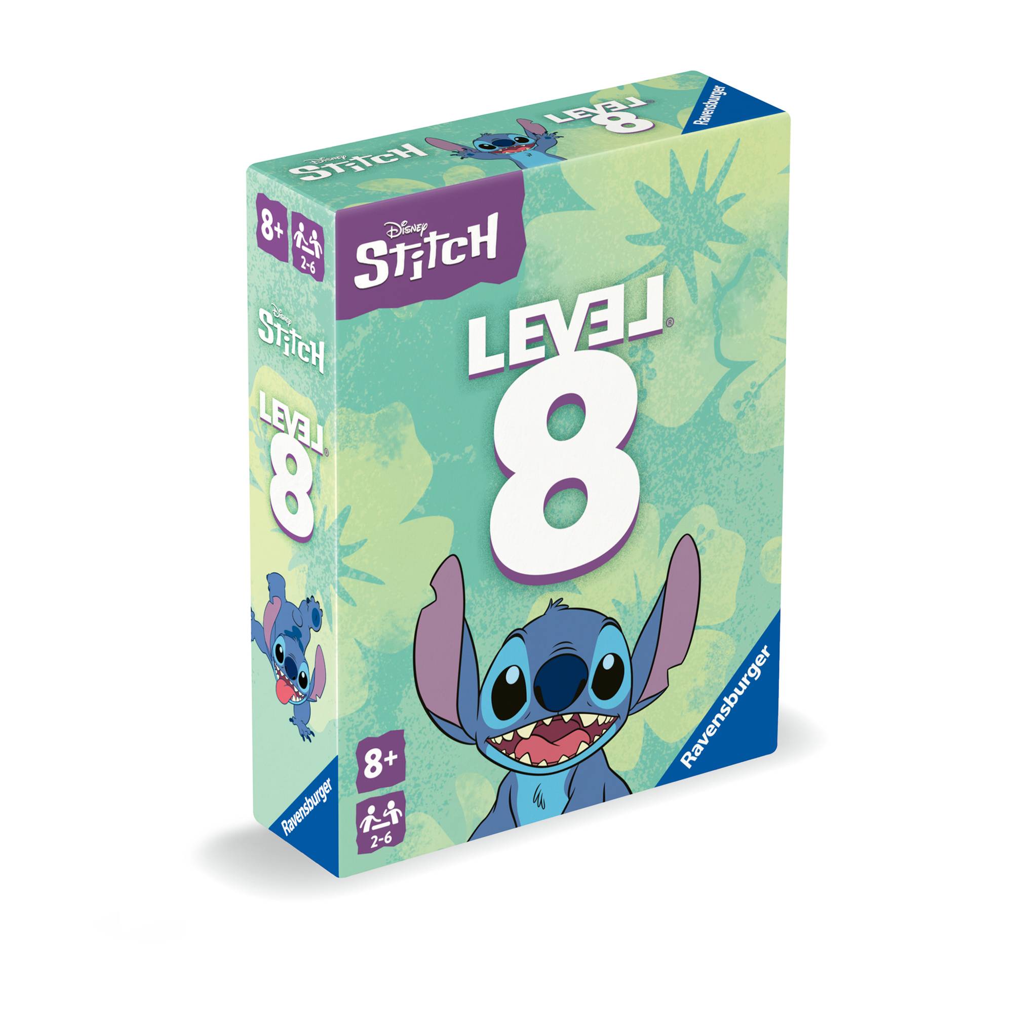 Ravensburger Level 8 Stitch – Jeu De Cartes Stratégique – De 2 à 6 Joueurs – Dès 8 Ans – Niveaux Progressifs