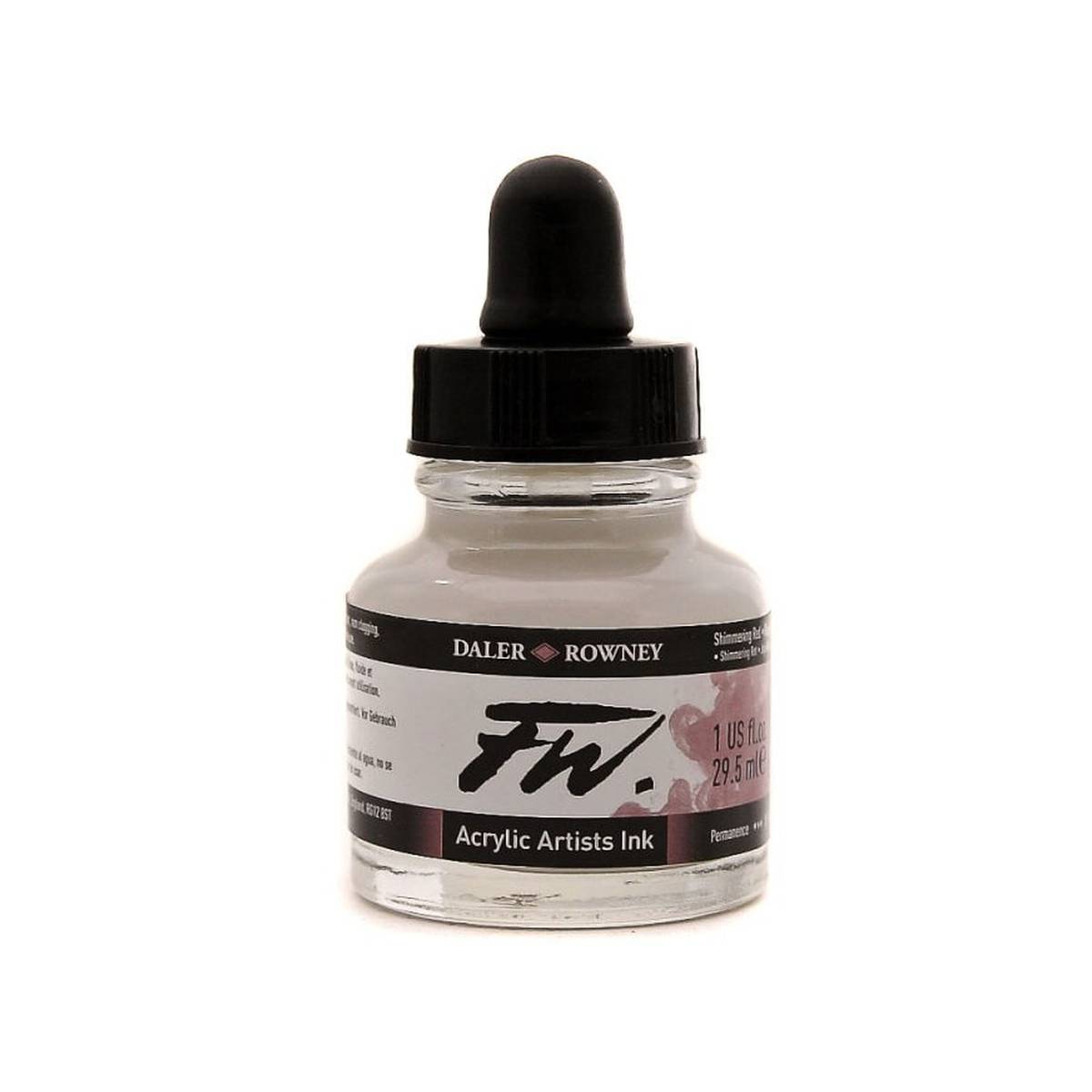 Daler-Rowney Shimmer Red FW Acrylic Artists Ink 29.5ml | Hobbycraft