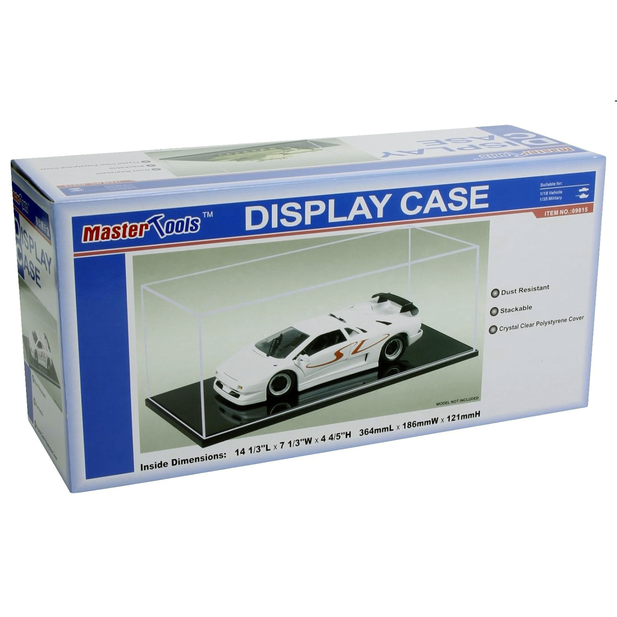 Master Tools Display Case 36cm x 19cm x 12cm | Hobbycraft