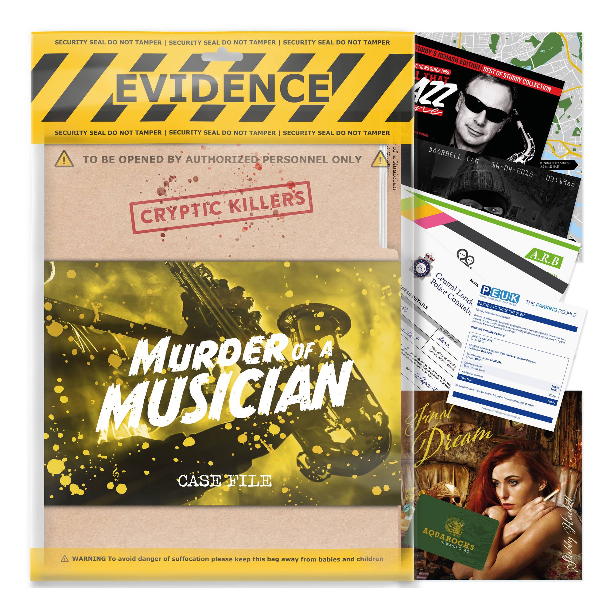 Cryptic Killers: Murder of a Musician | Hobbycraft