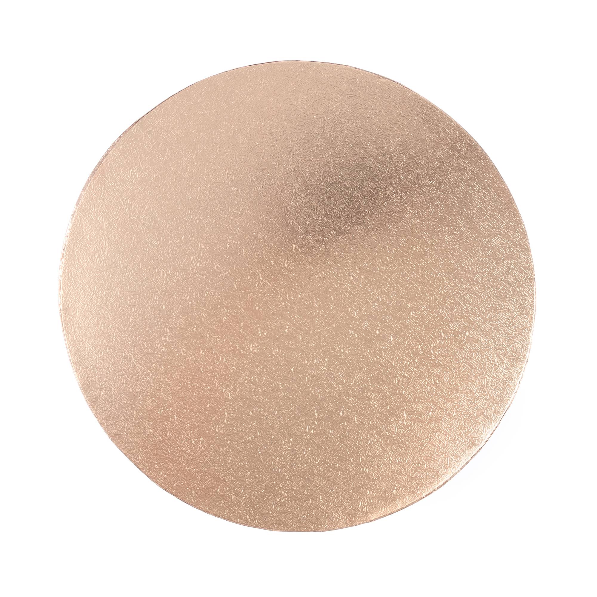 Rose Gold Round Cake Drum 10 Inches Hobbycraft