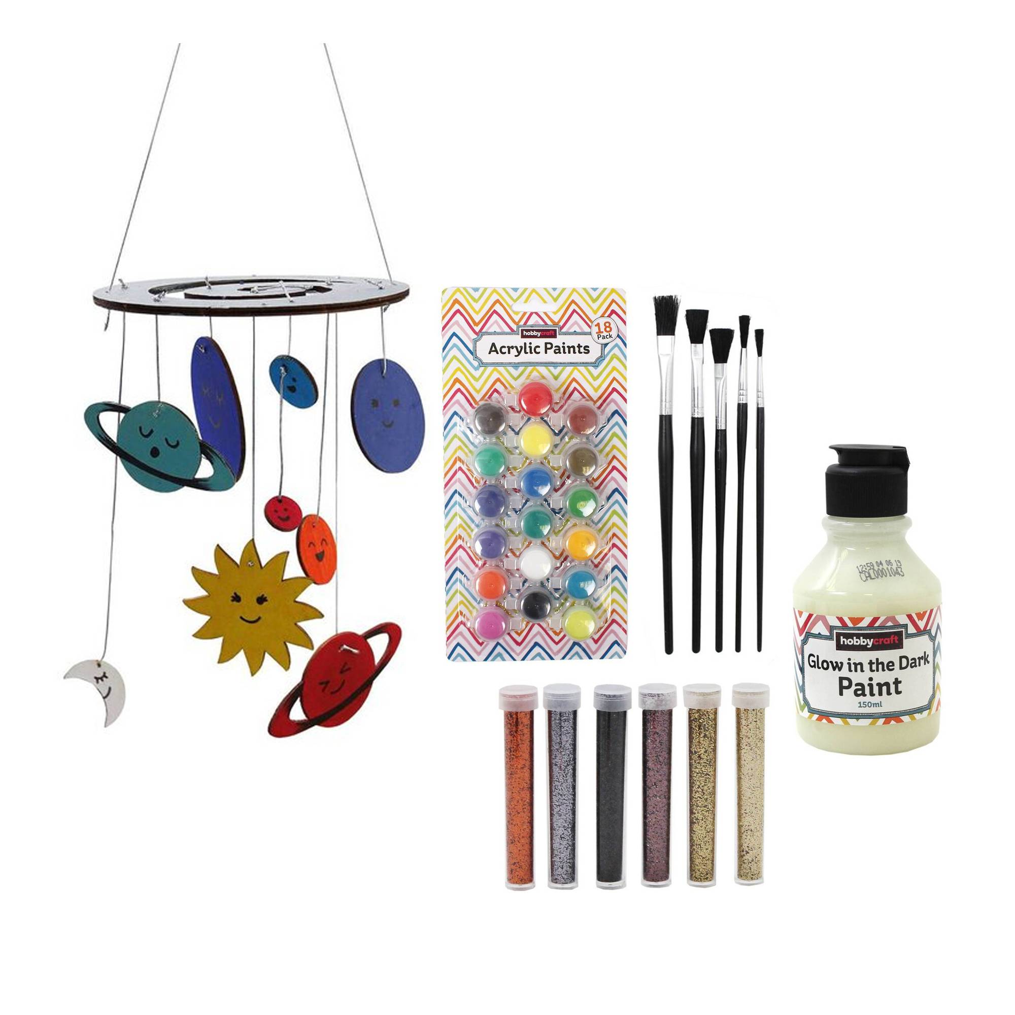 Make Your Own Solar System Bundle Hobbycraft