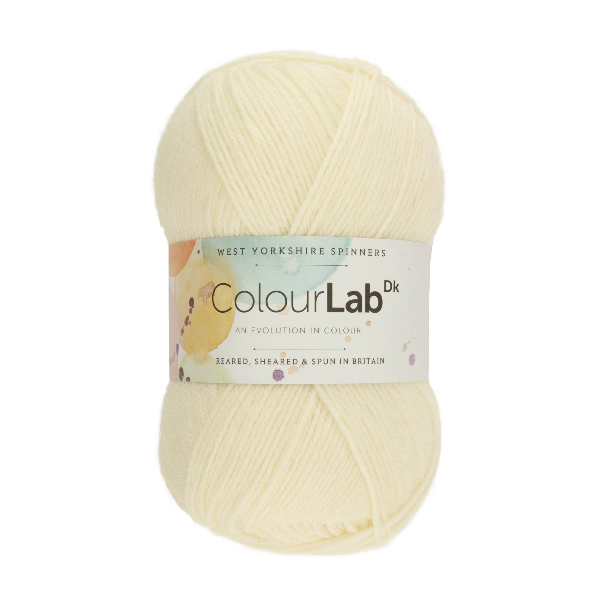 West Yorkshire Spinners Arctic White ColourLab DK 100g
