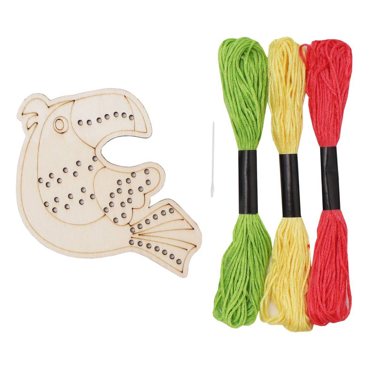 Toucan Wooden Threading Kit Hobbycraft