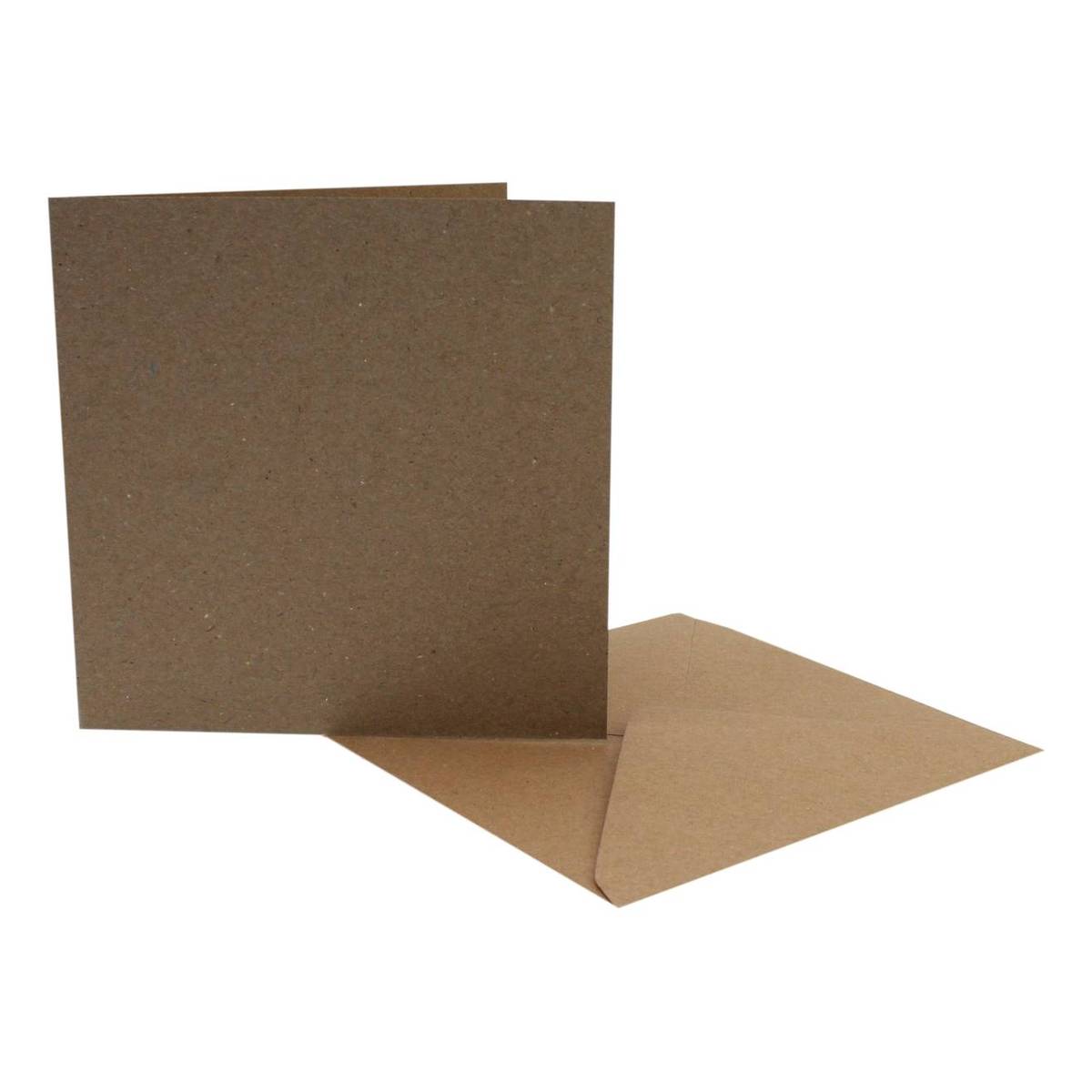 Kraft Cards and Envelopes 6 x 6 Inches 50 Pack | Hobbycraft