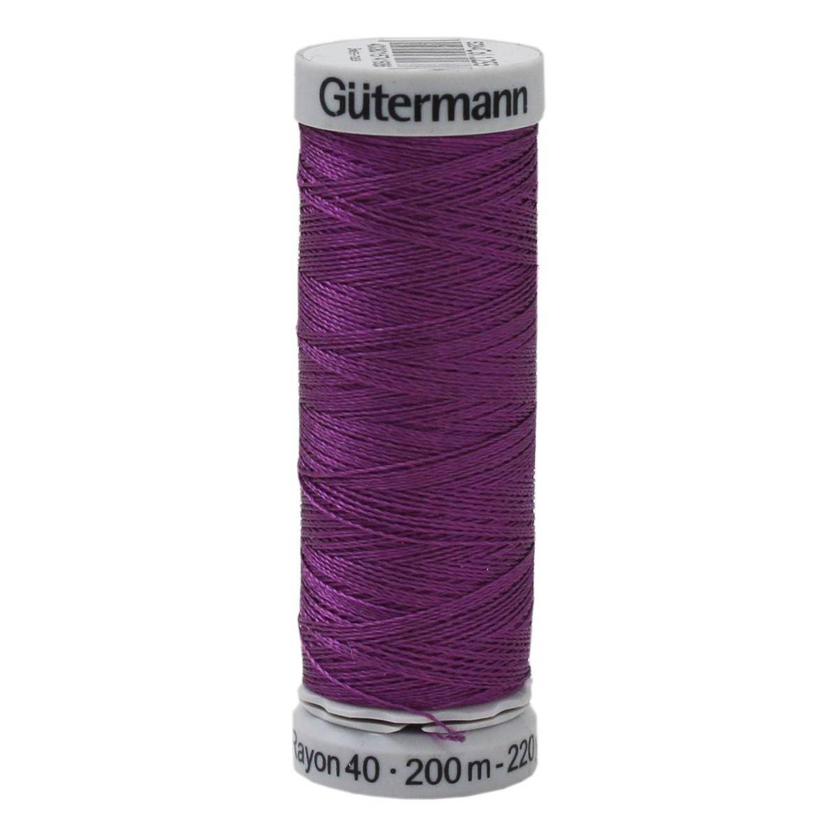 Gutermann Purple Sulky Rayon 40 Weight Thread 200m (1255) Hobbycraft