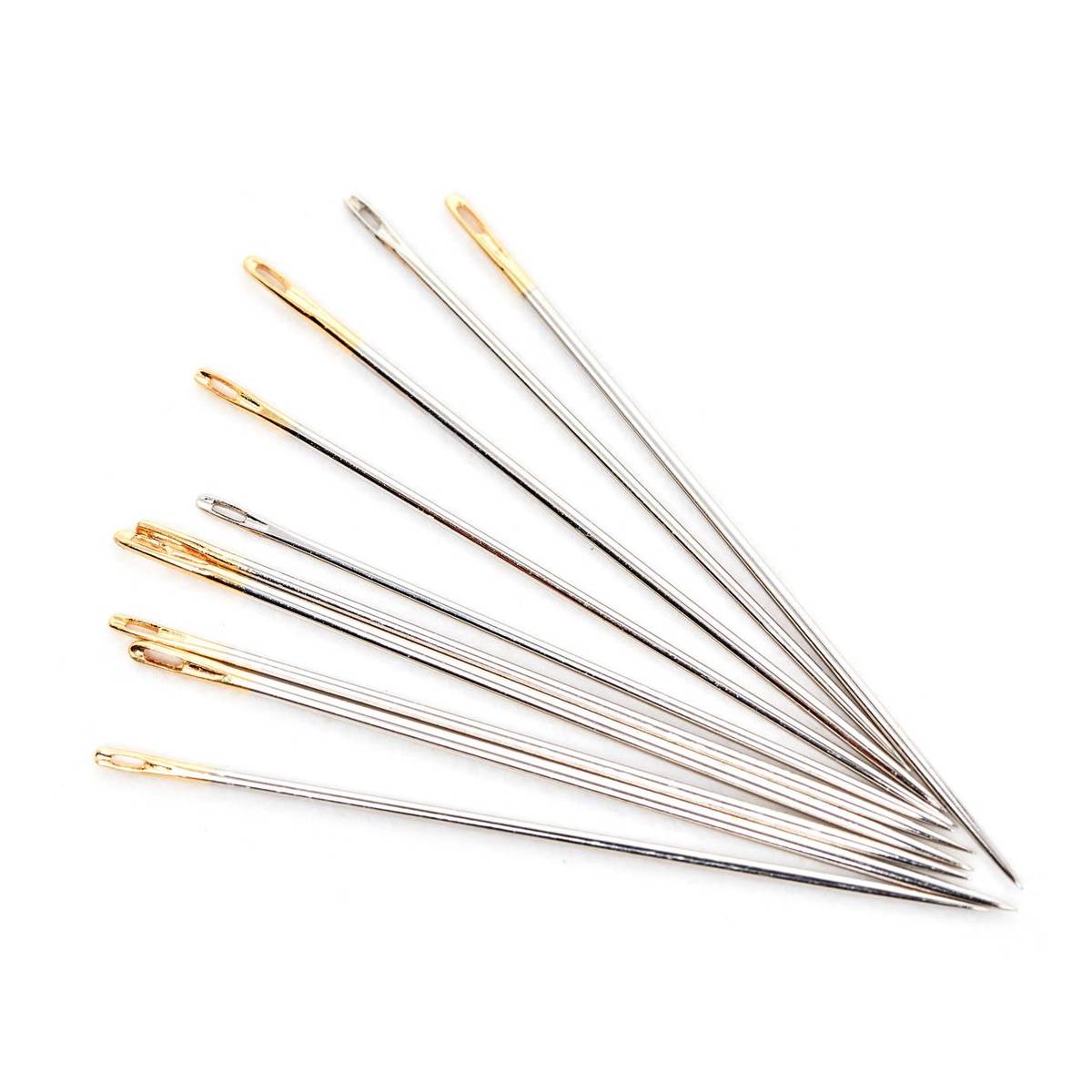 Hemline Gold Quilting Hand Needles 10 Pack Hobbycraft