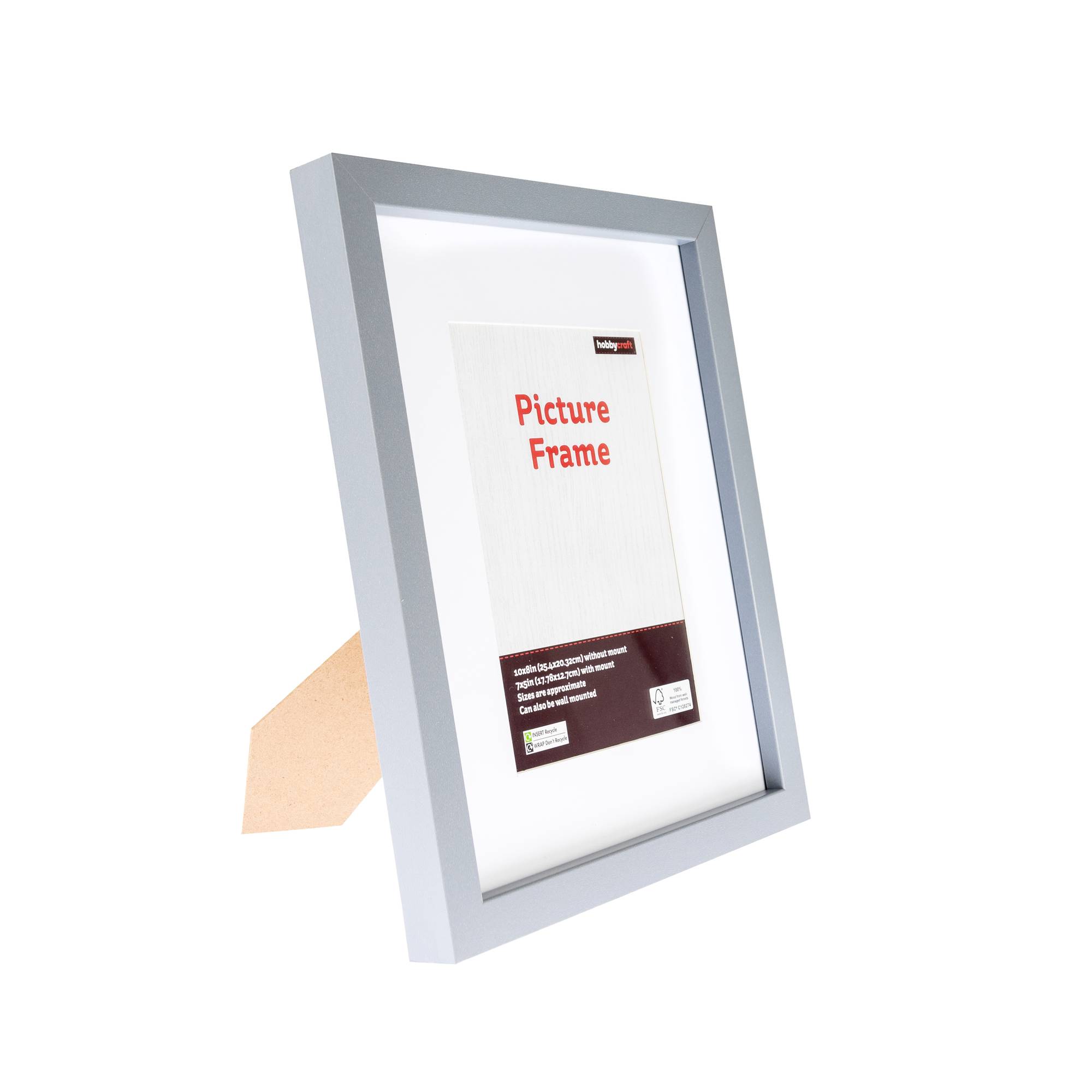 Grey Picture Frame 25cm x 20cm | Hobbycraft