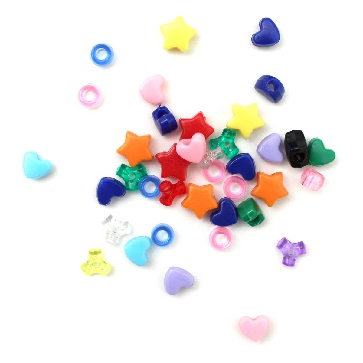 Large Packs Mixed Acrylic Colourful Beads 