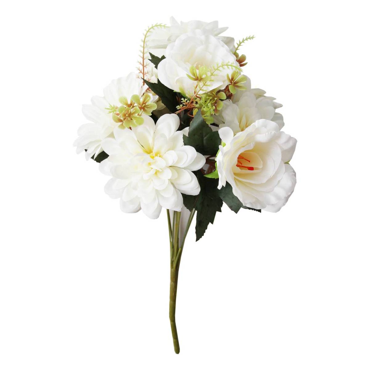 Cream Dahlia Gerbera Bouquet 43cm | Hobbycraft