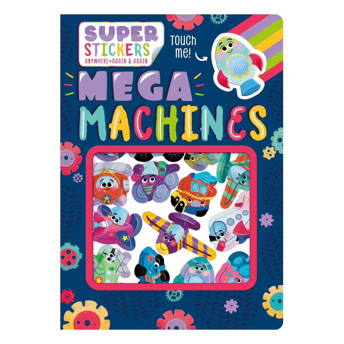 Mega Machines Sticker Book Hobbycraft