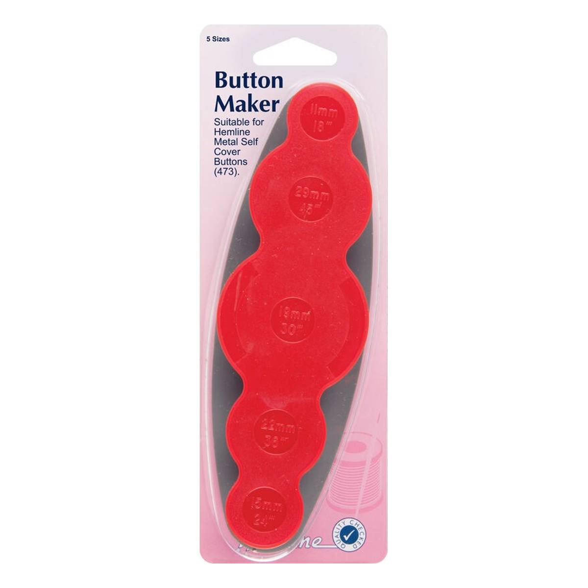 Button Making Tool, Self Cover Button Tool, Self Cover Buttons, Button  Press Tool, DIY Buttons, Fabric Button Tool, Haberdashery UK SHOP 