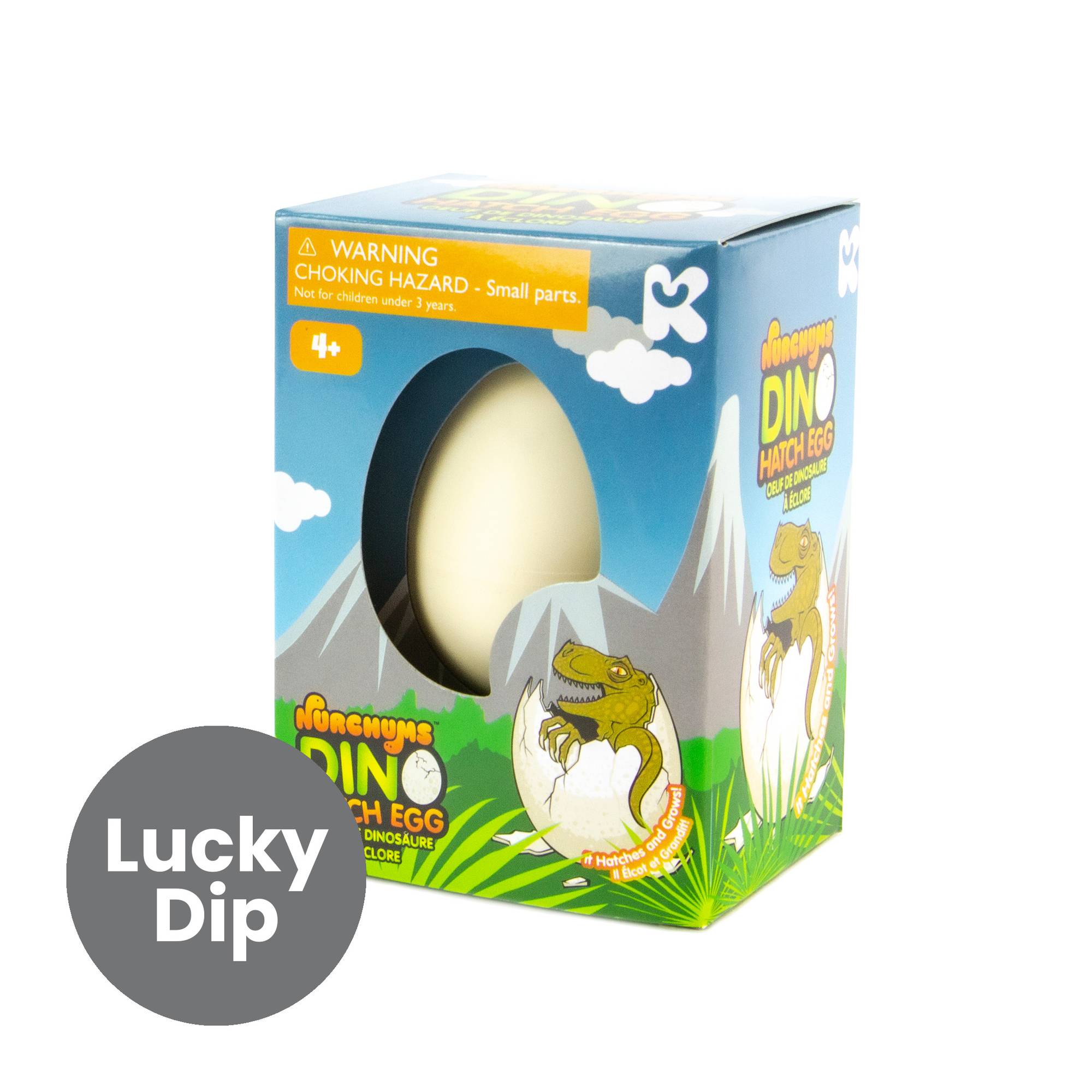 Nurchums Keycraft Nurchums Dino Hatch Egg Nurchums Small