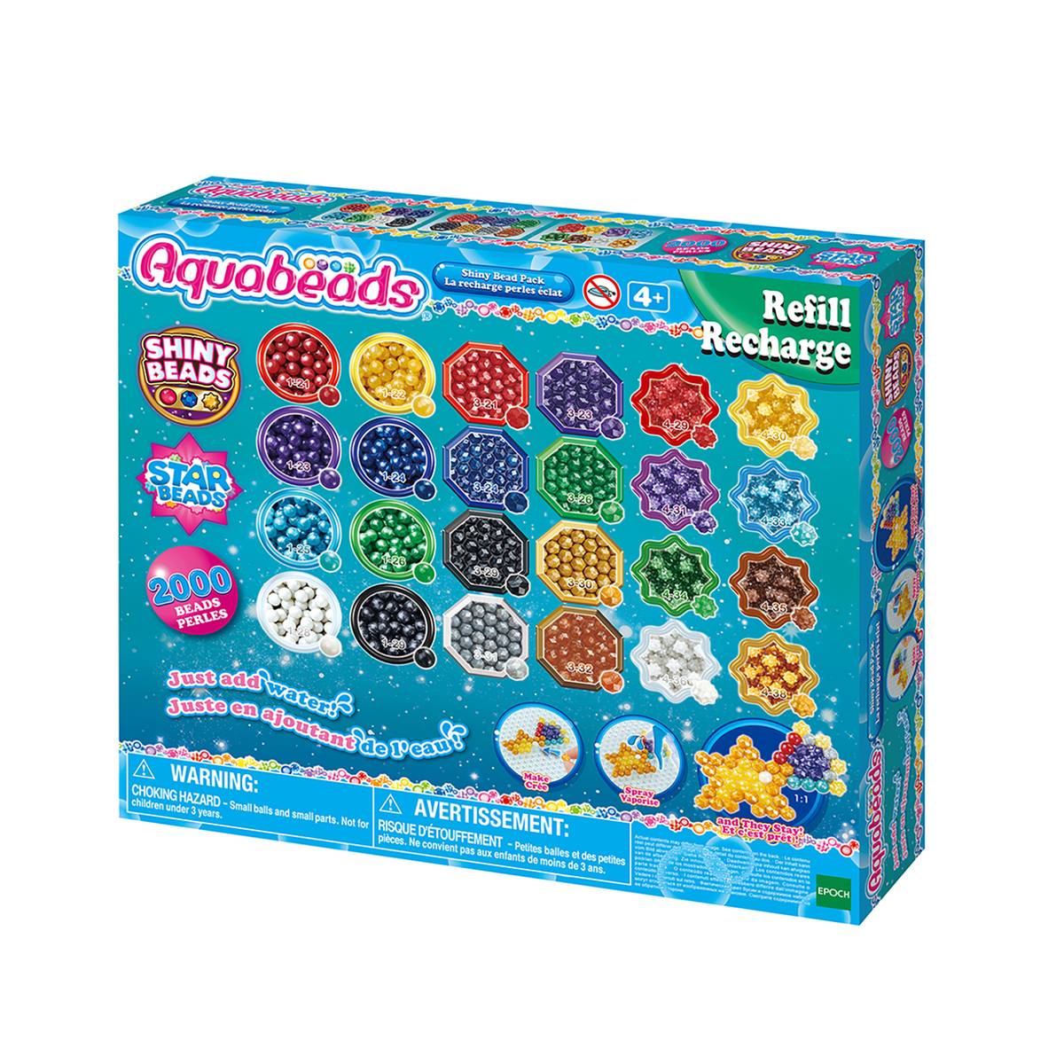 Aquabeads Shiny Beads Pack Hobbycraft