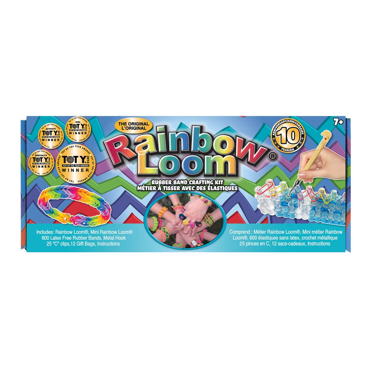 Original Rainbow Loom Rubber Band Crafting Kit Hobbycraft