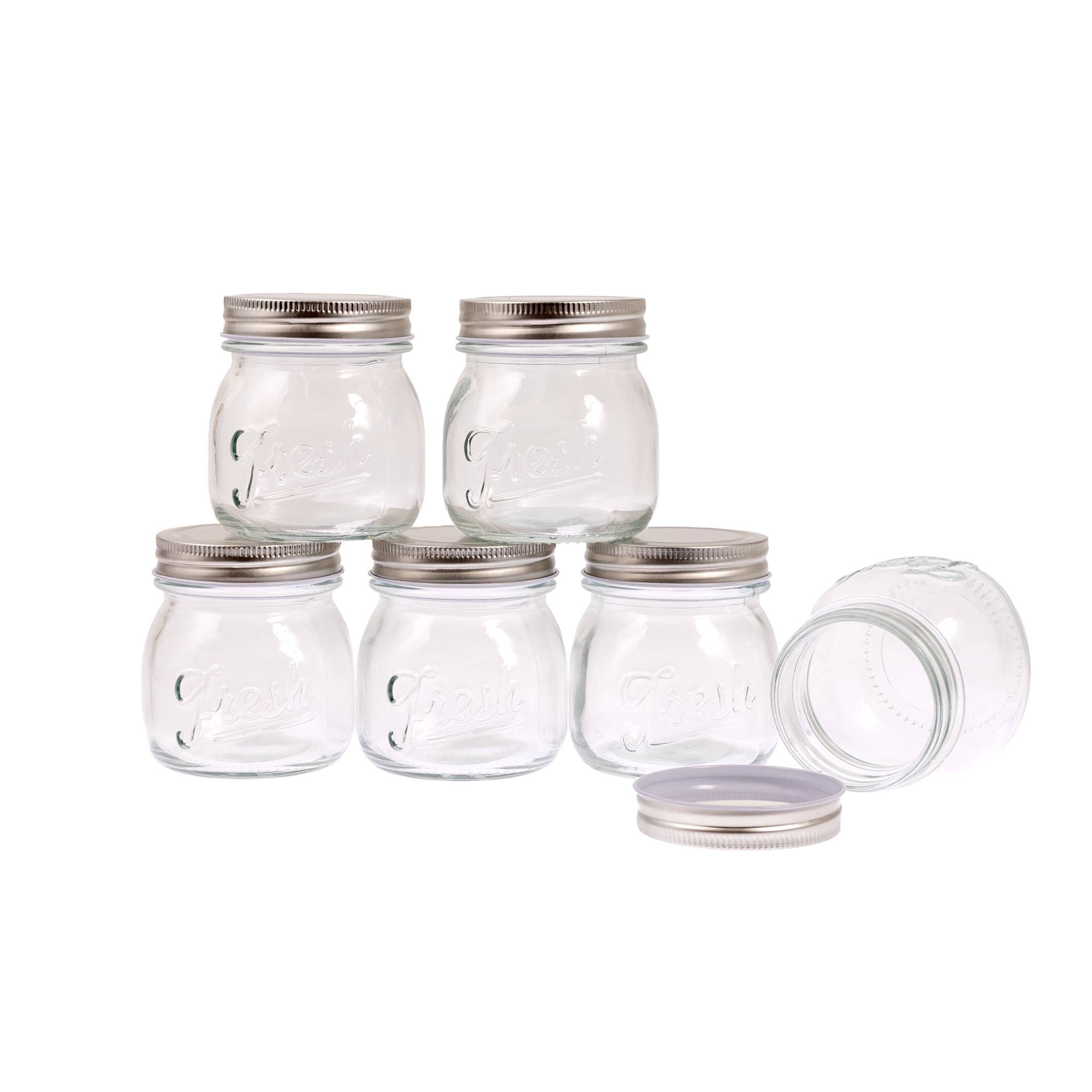 Preserving Glass Jar 320ml 6 Pack Hobbycraft
