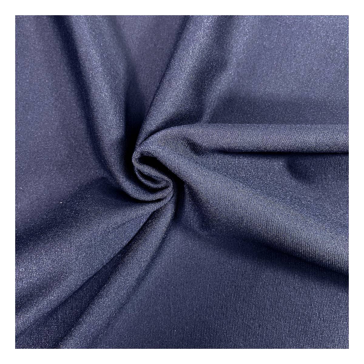 Navy Poly Viscose Ponte Roma Fabric by the Metre Hobbycraft