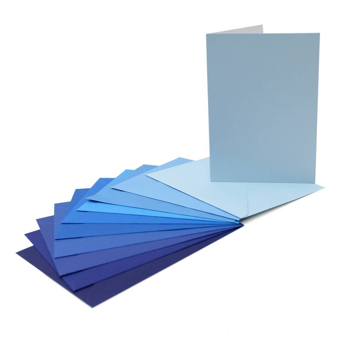 Blue Cards and Envelopes 5 x 7 Inches 20 Pack Hobbycraft