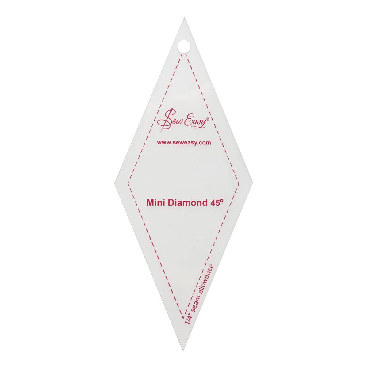 Sew Easy Mini 45 Degree Diamond Template | Hobbycraft