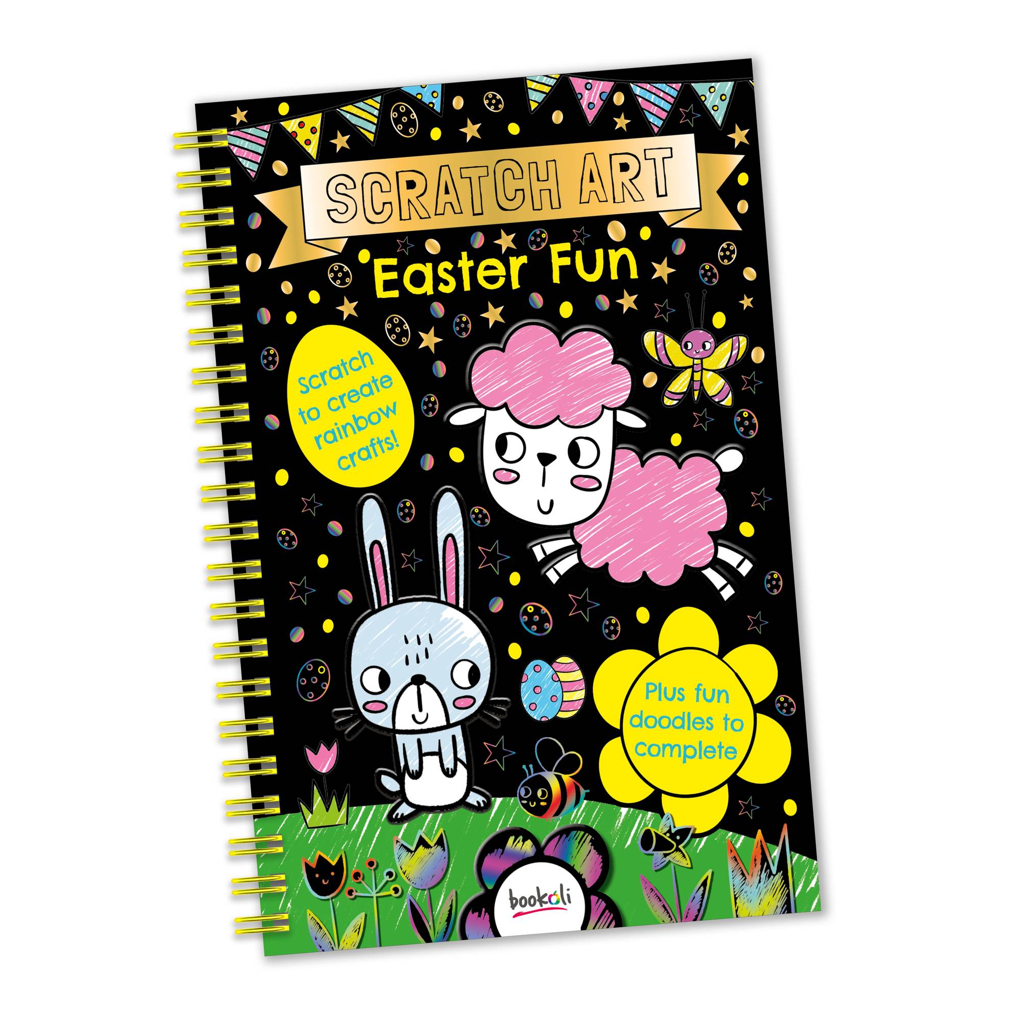 Easter Fun Scratch Art Book Hobbycraft
