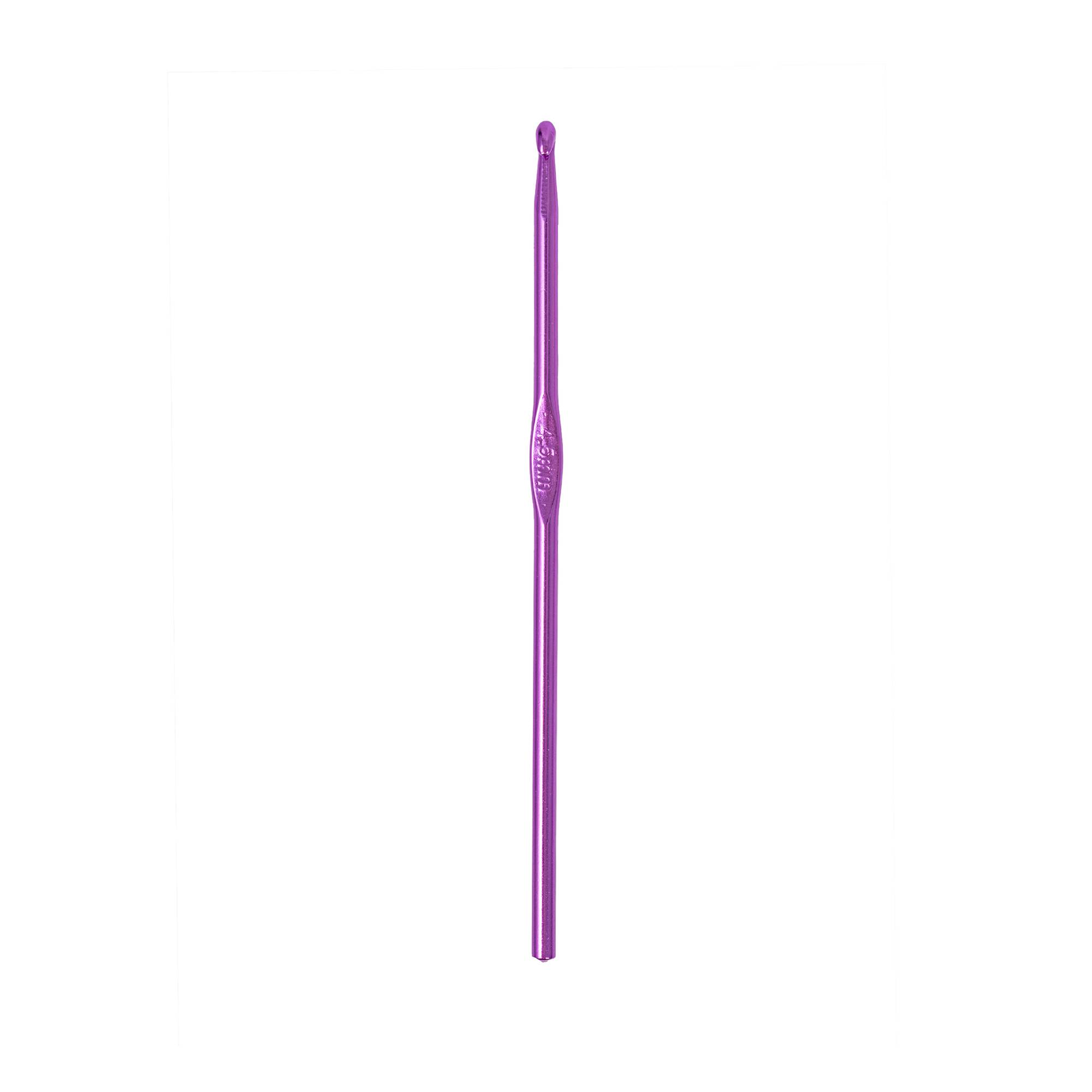 Knitcraft Purple Crochet Hook 4.5mm Hobbycraft