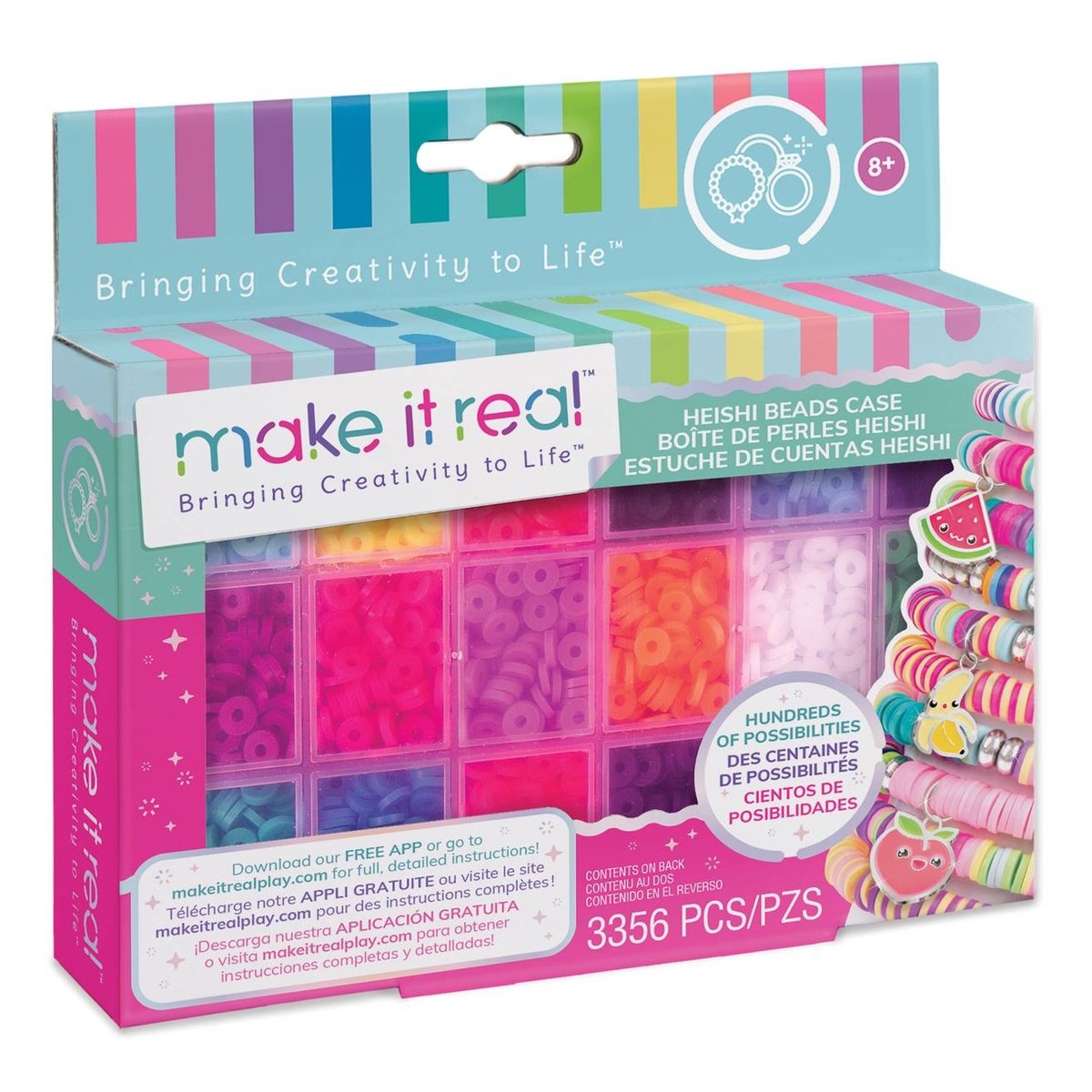 Make It Real Heishi Beads Case Hobbycraft