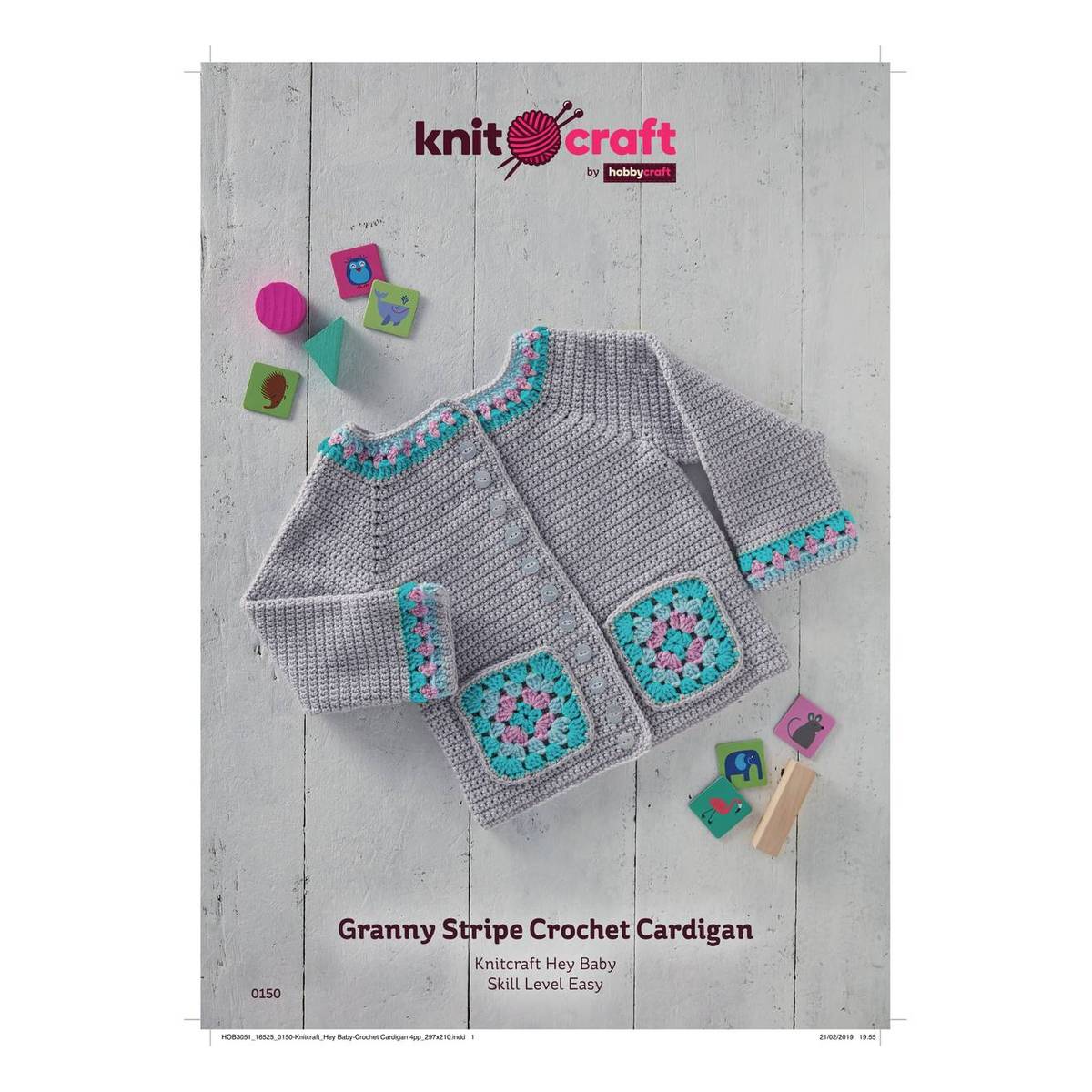 Knitcraft Granny Stripe Crochet 