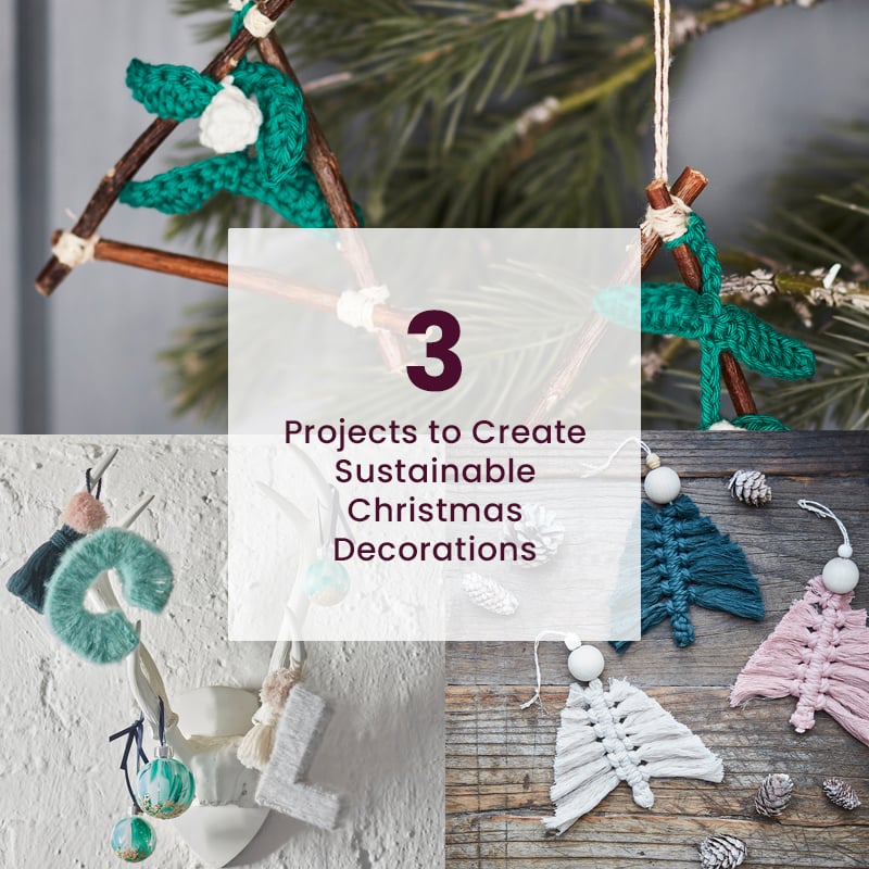 3 Sustainable Christmas Decoration Ideas | Hobbycraft