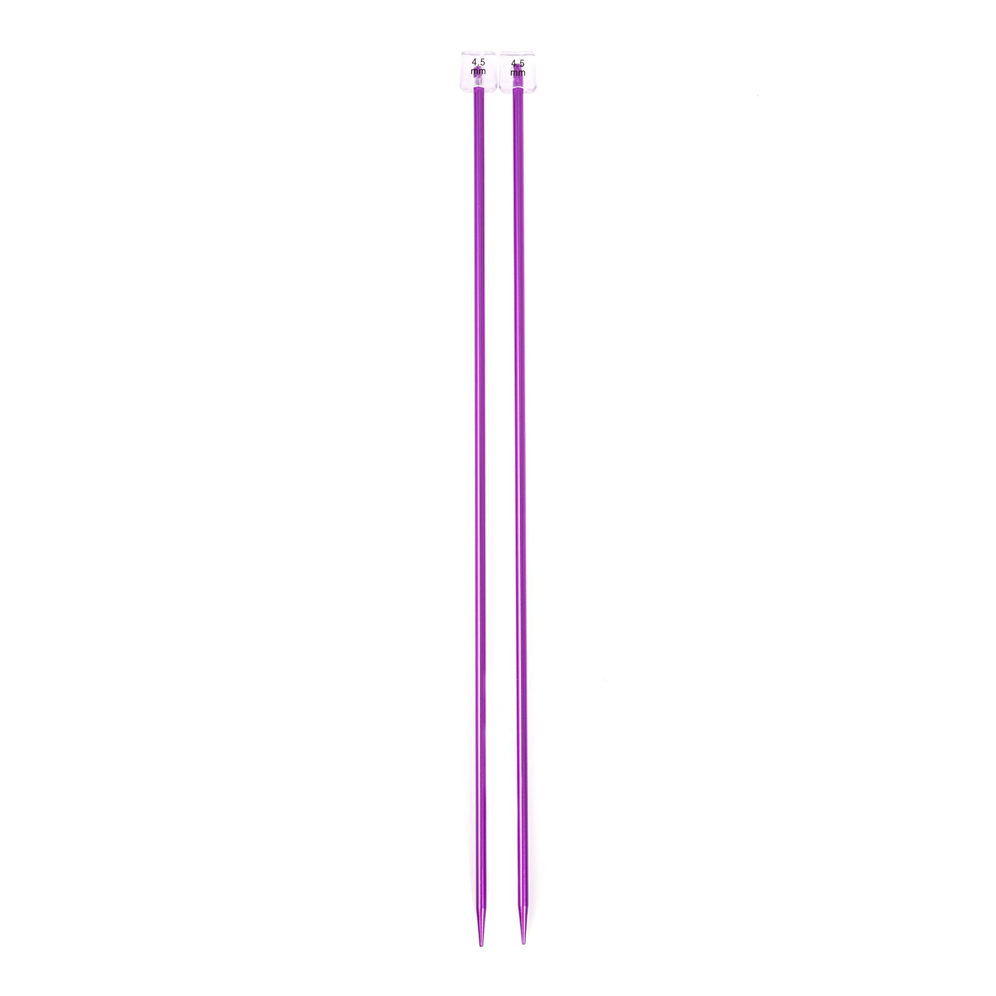Knitcraft Purple Knitting Needles 4.5mm