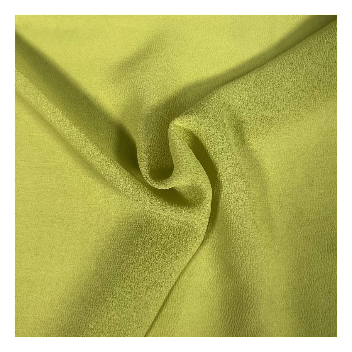 Lime Pearl Chiffon Fabric by the Metre | Hobbycraft