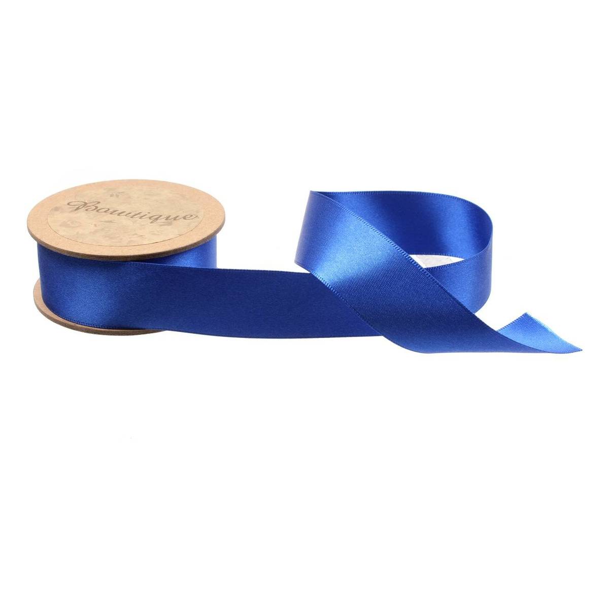 Double Faced Satin Ribbon Royal Blue 1/4 | Harts Fabric