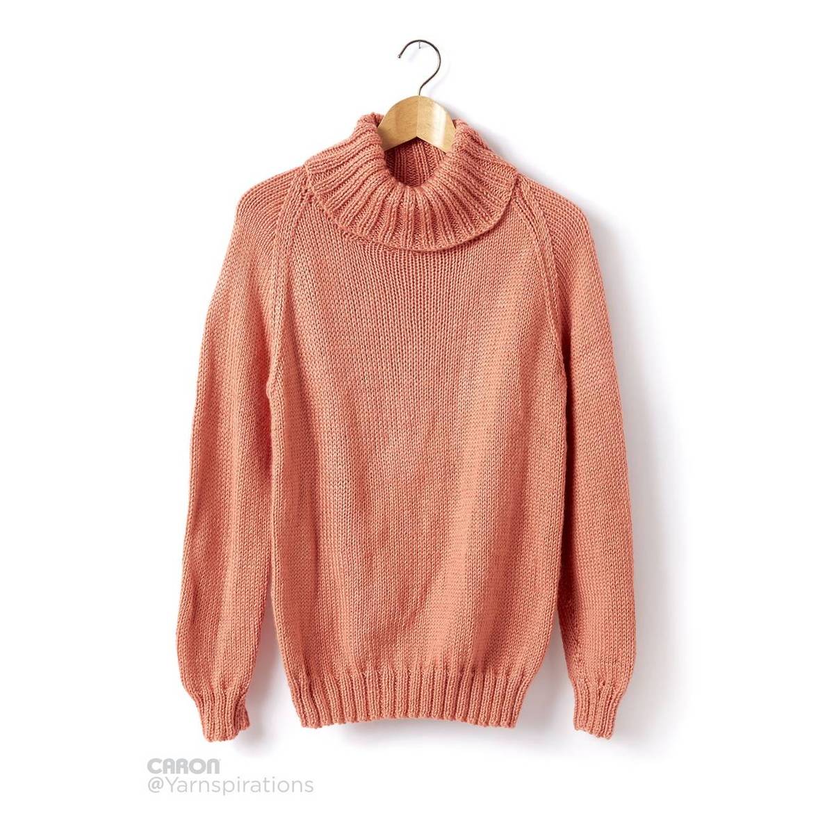 FREE PATTERN Caron Adult Knit 