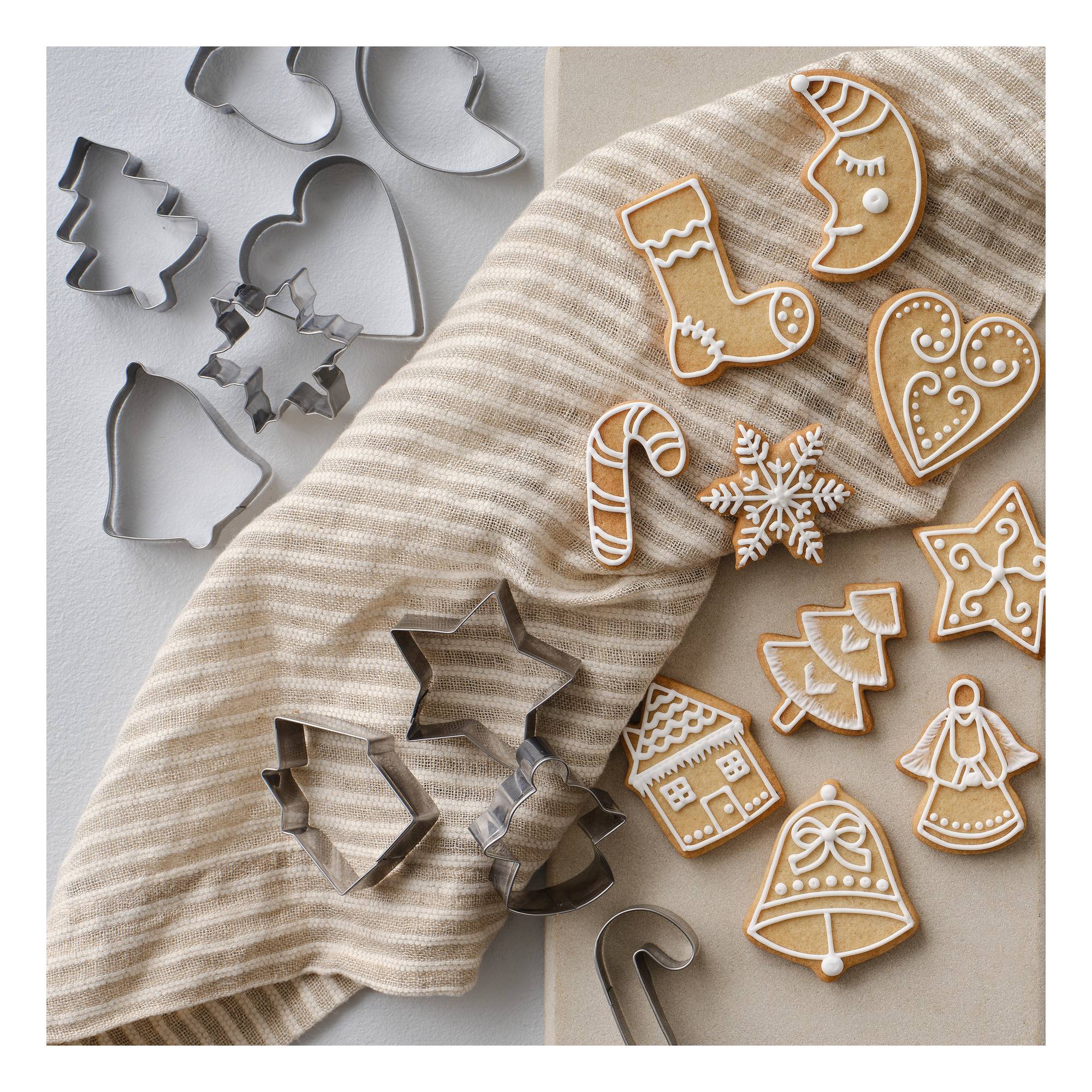 Christmas Cookie Cutter Set 10 Pack Hobbycraft