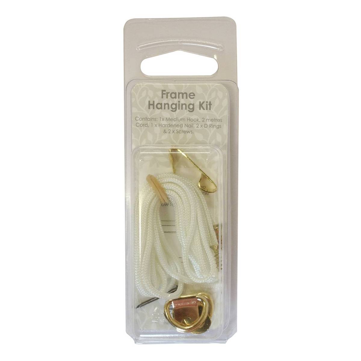 Frame Hanging Kit 7 Pieces Hobbycraft